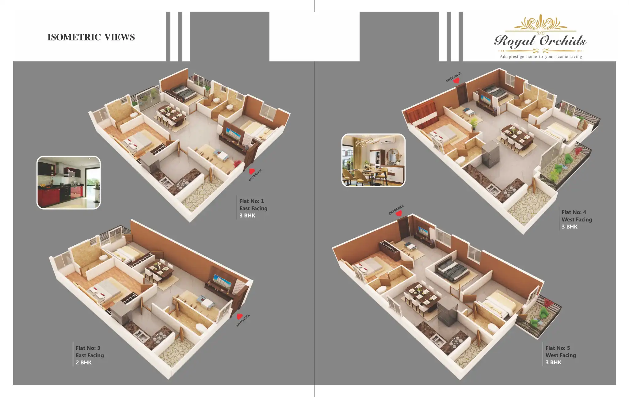 Nile Vally Block-5 - Royal Orchids Floor Plans & Layout