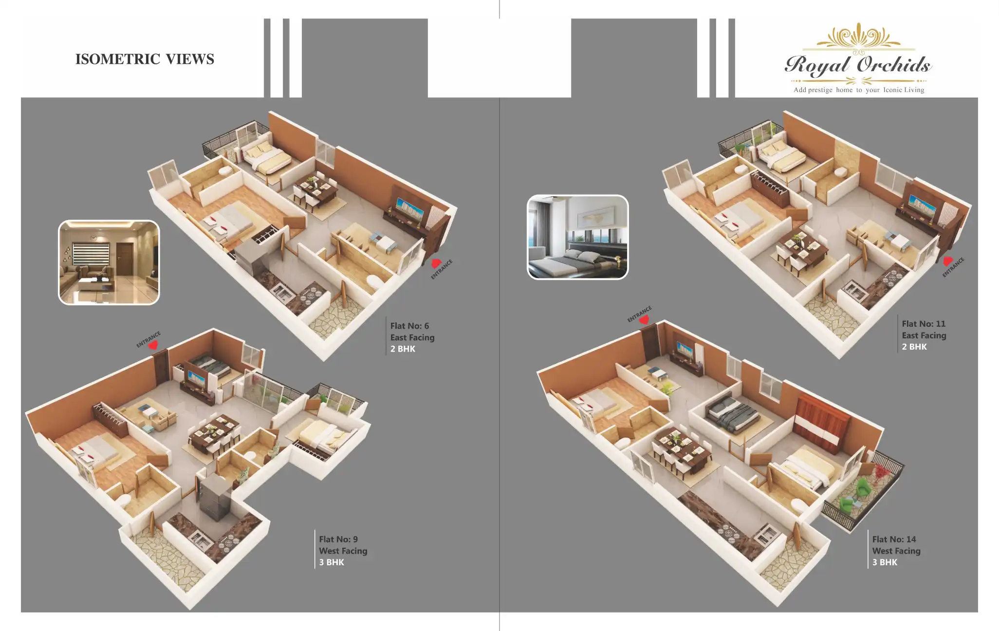 Nile Vally Block-5 - Royal Orchids Floor Plans & Layout