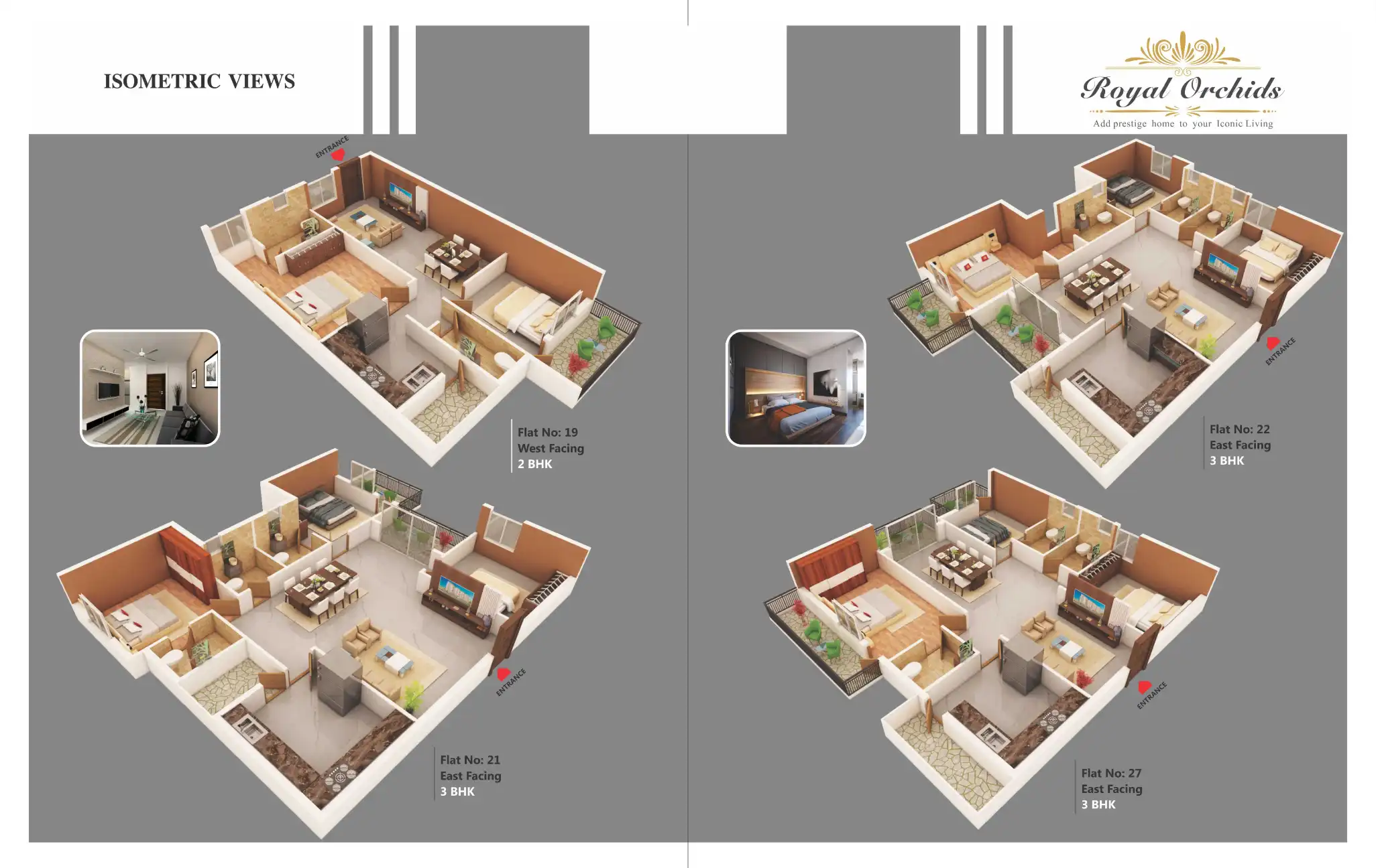 Nile Vally Block-5 - Royal Orchids Floor Plans & Layout