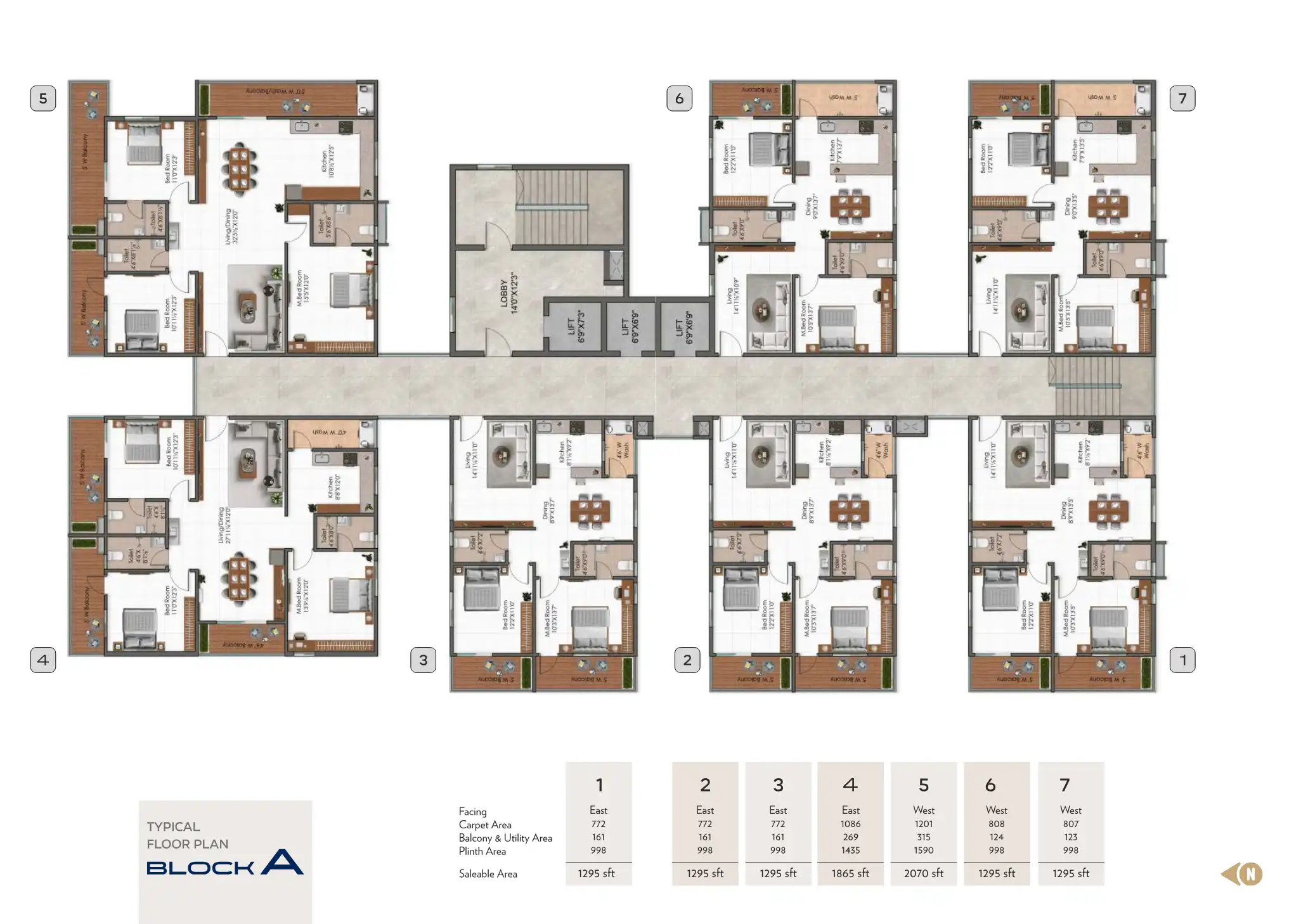 Magna Solitaire Floor Plans & Layout