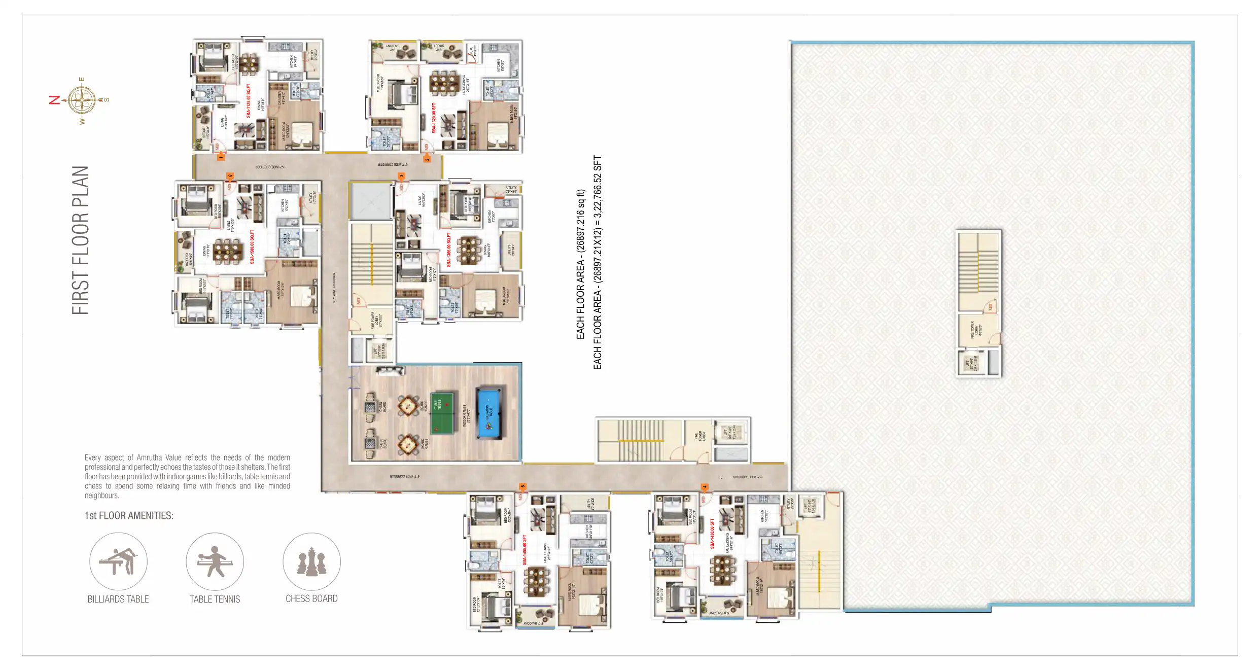 Amrutha S Sagar Floor Plans & Layout