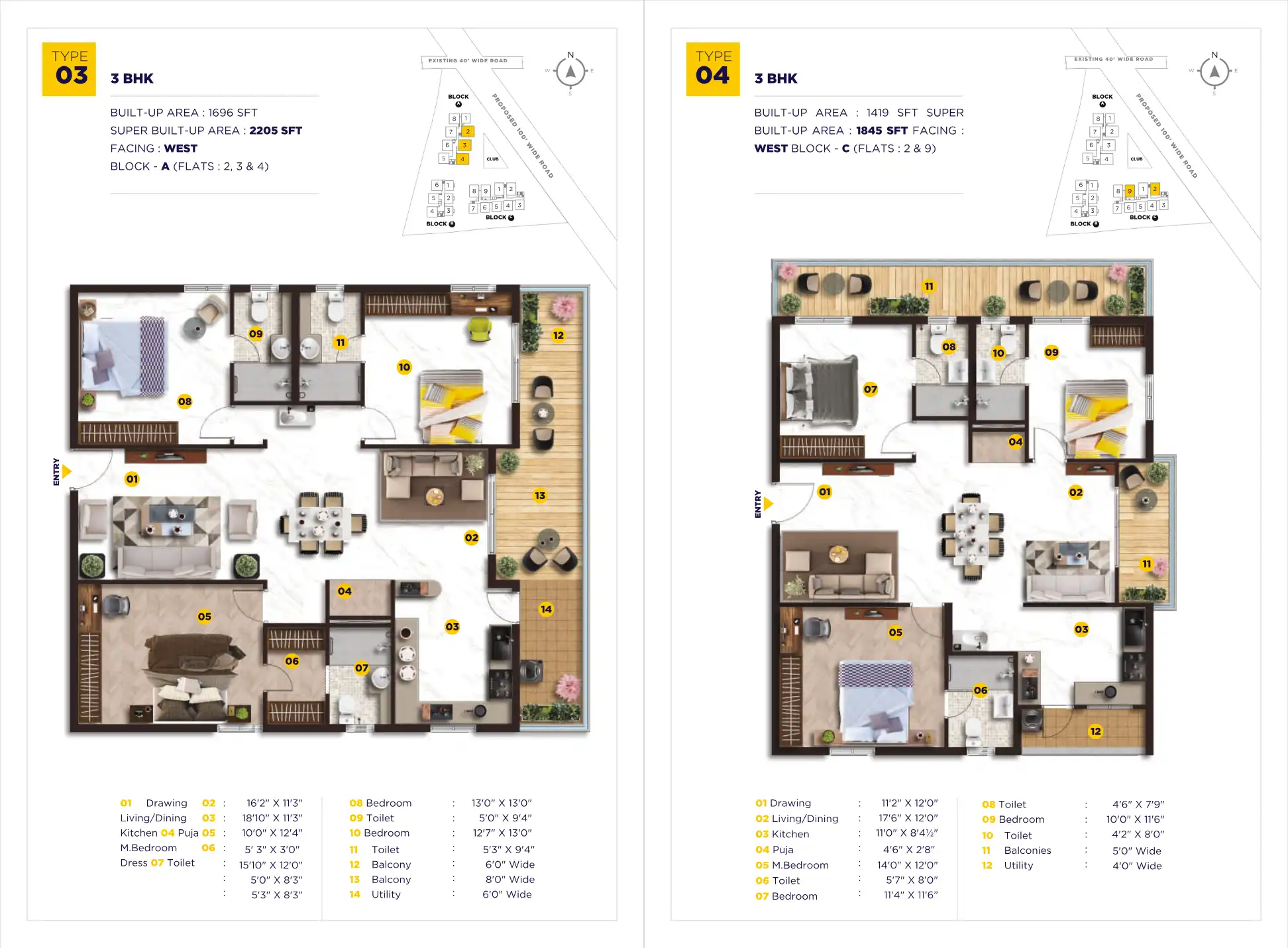 Elegant Nivasa Floor Plans & Layout