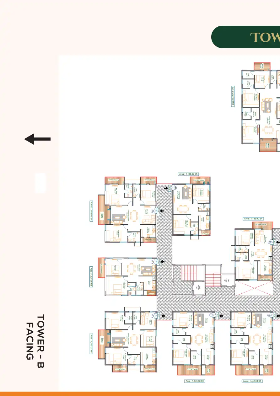 Goldenkey Meraki Floor Plans & Layout