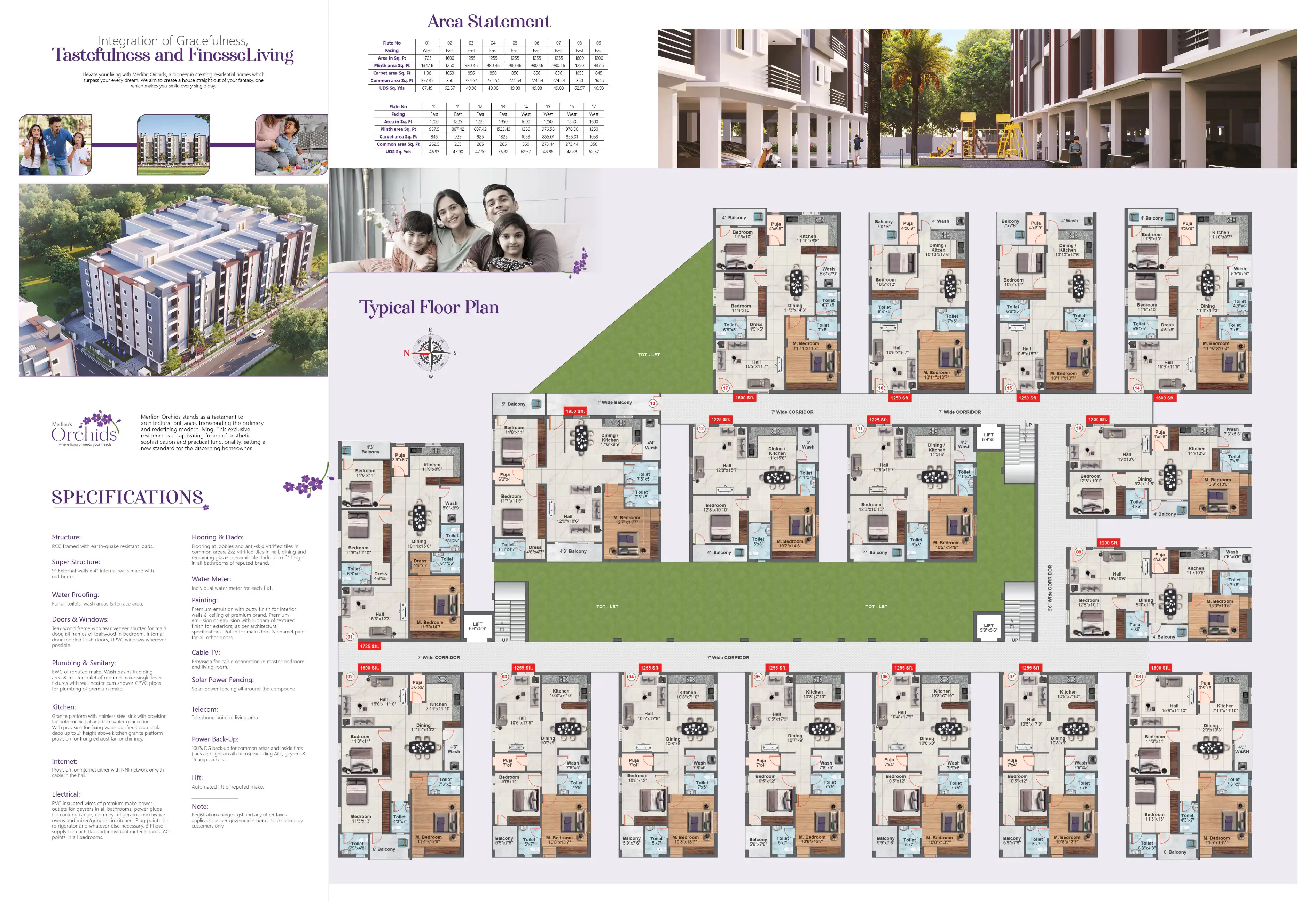 Merlion Orchids Floor Plans & Layout