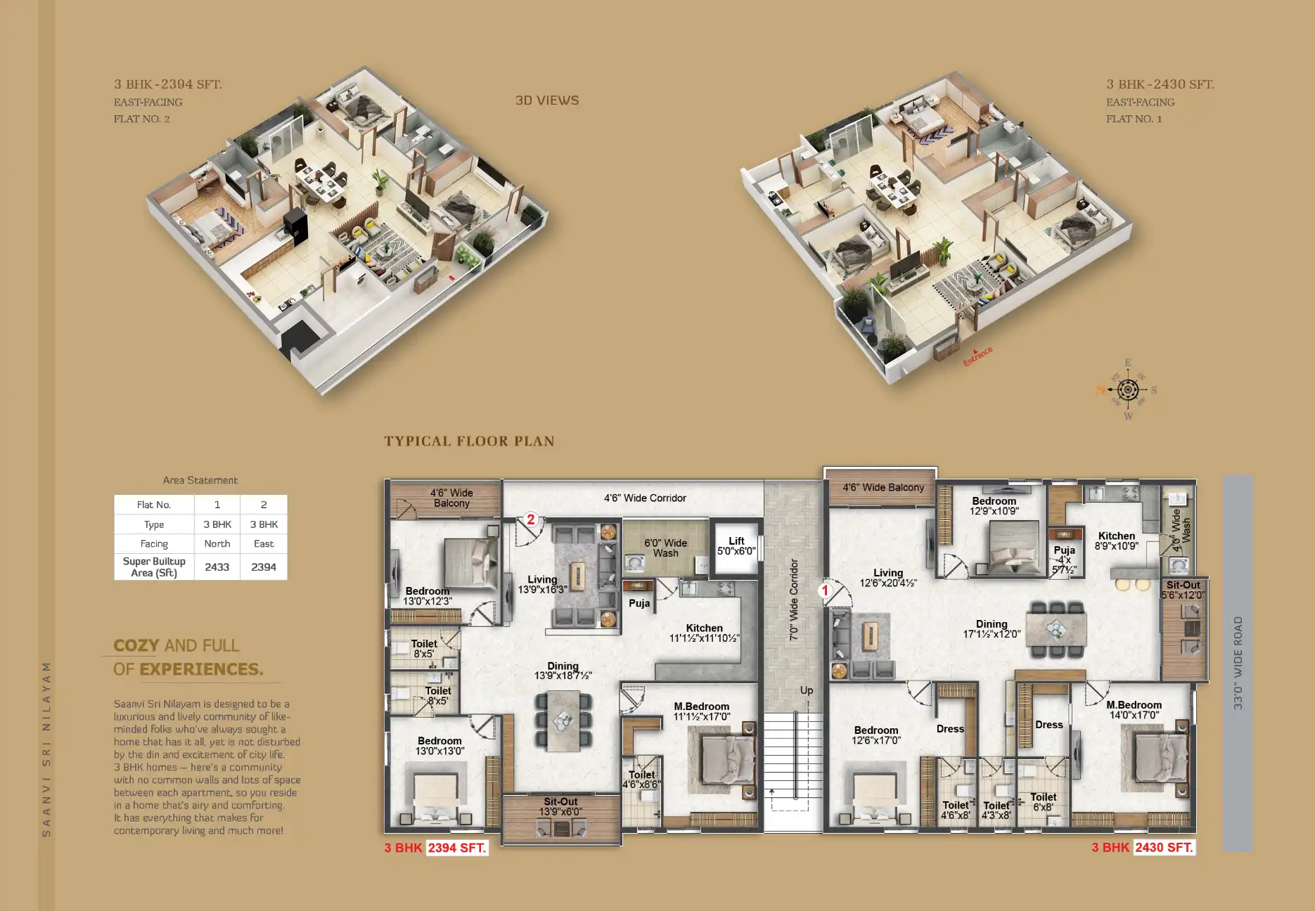 Saanvi Srinilayam Floor Plans & Layout