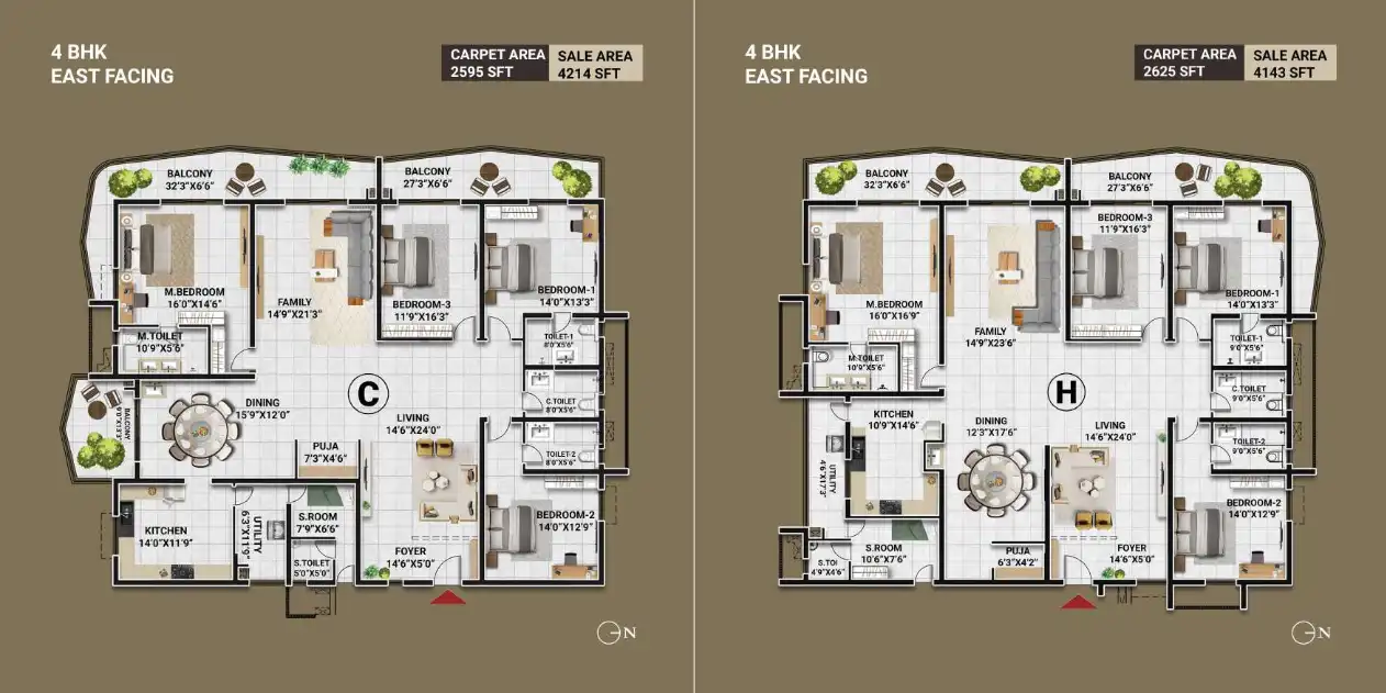 Urban Ridge Floor Plans & Layout