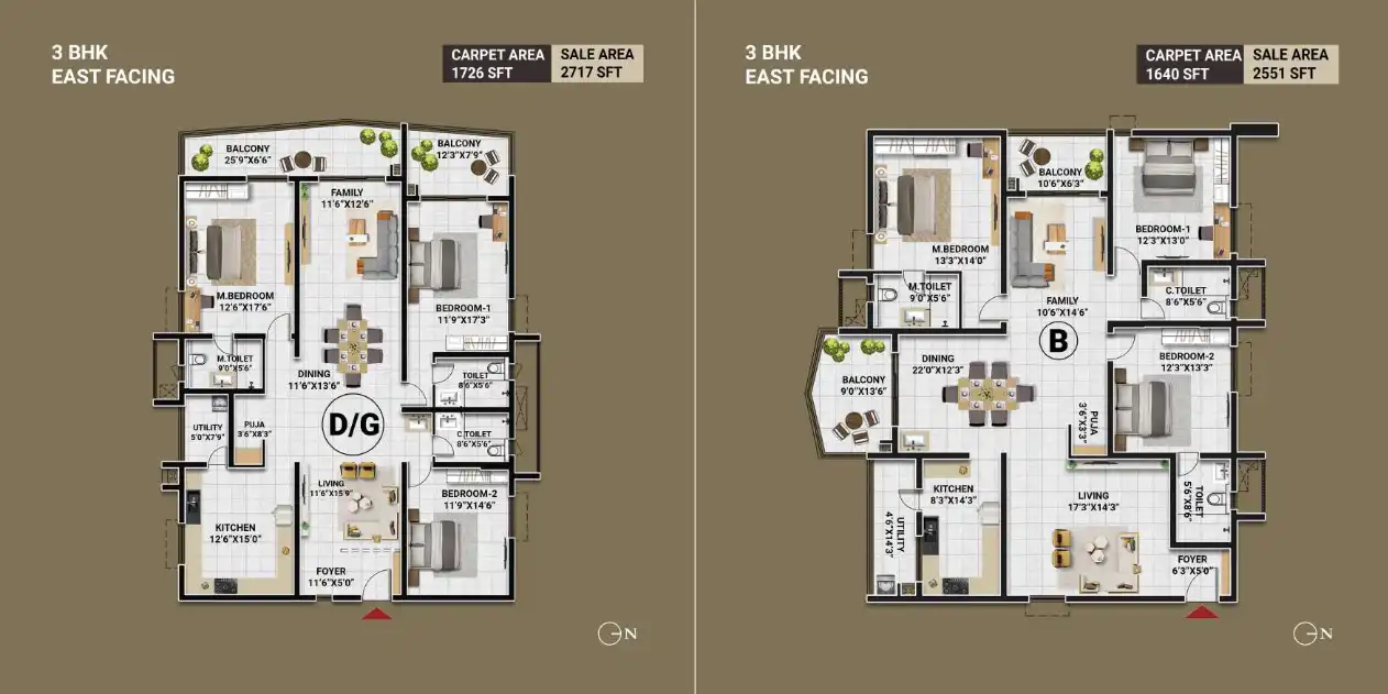 Urban Ridge Floor Plans & Layout
