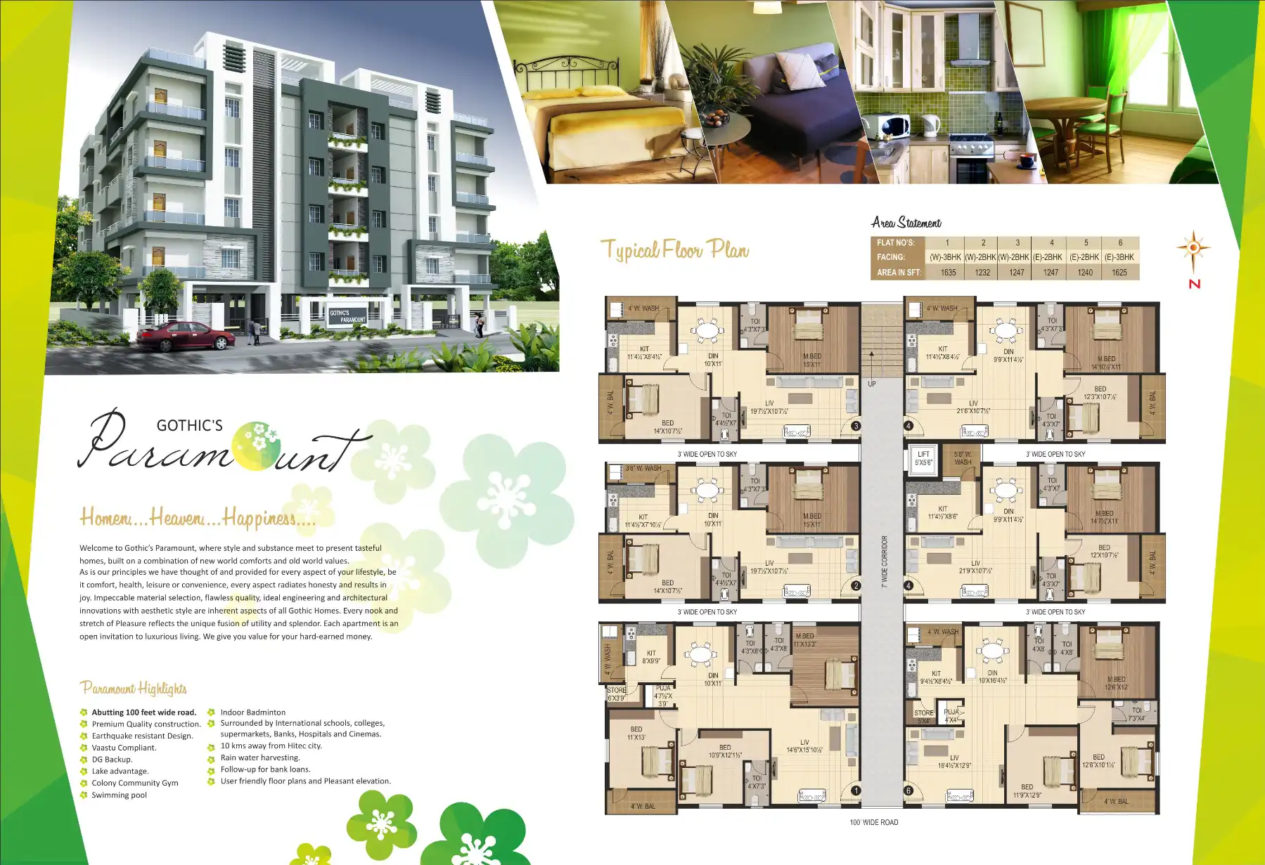 Paramount Colony-ii Floor Plans & Layout