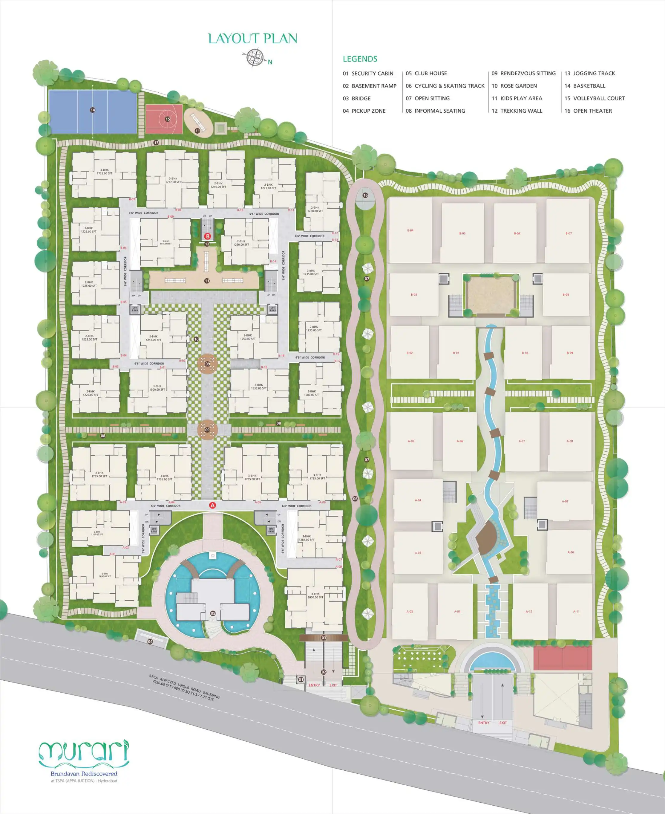 Avighna Villas Floor Plans & Layout