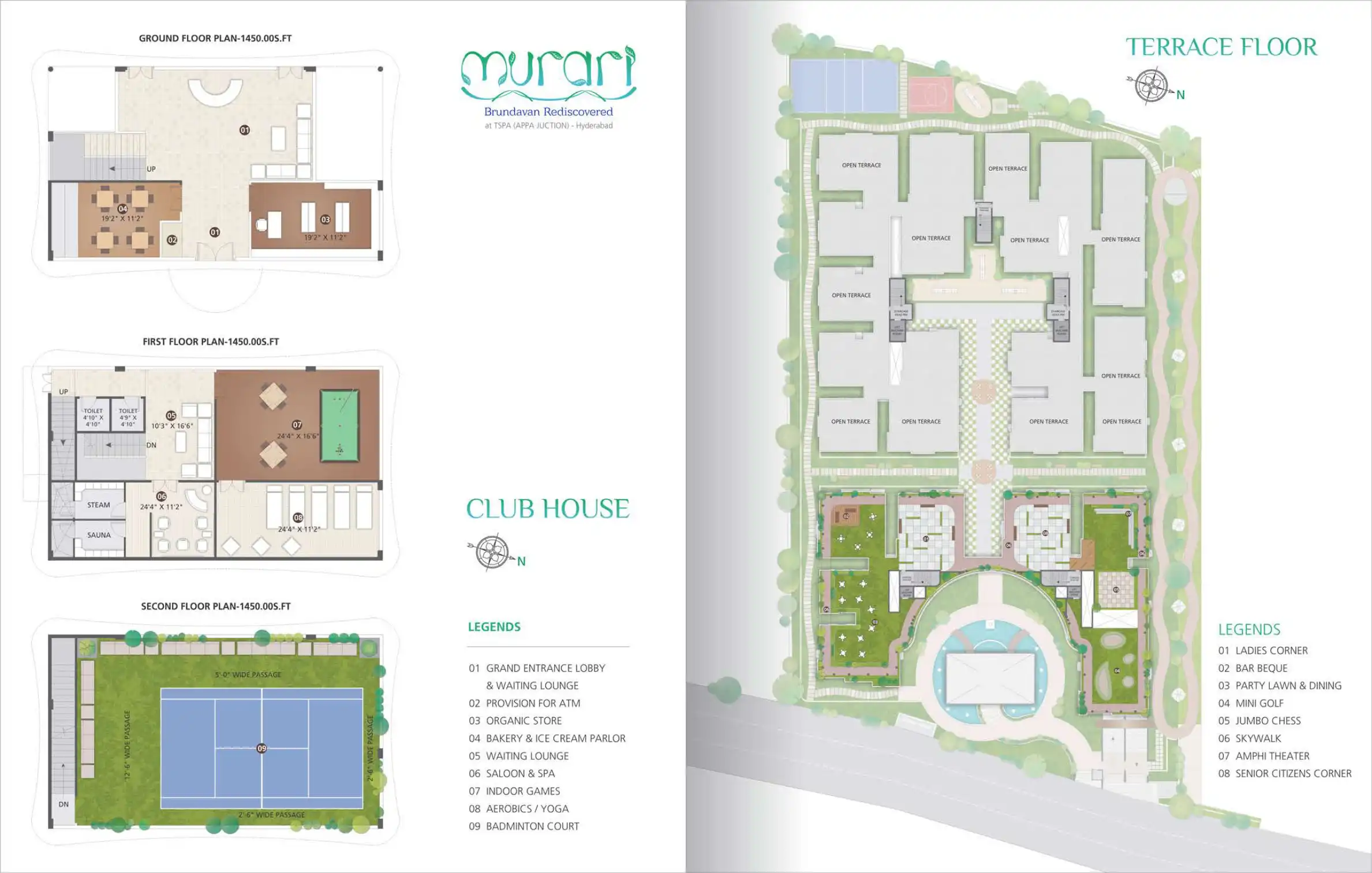 Avighna Villas Floor Plans & Layout