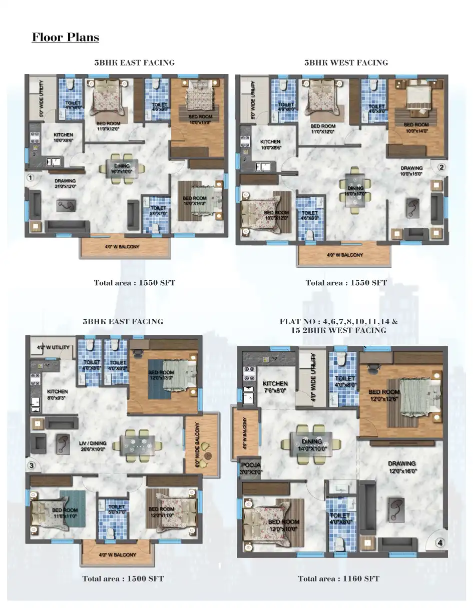Venkatadri Towers Floor Plans & Layout