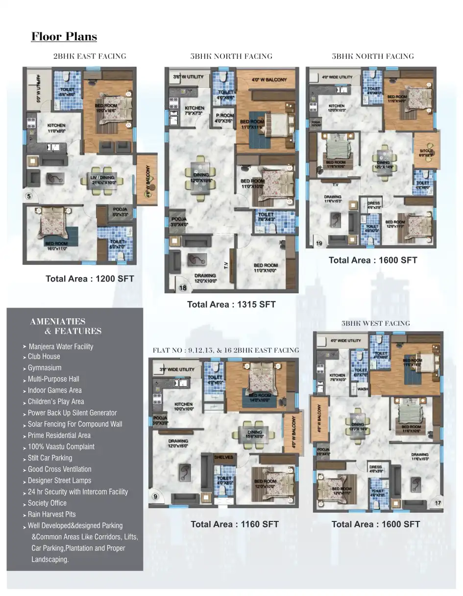 Venkatadri Towers Floor Plans & Layout