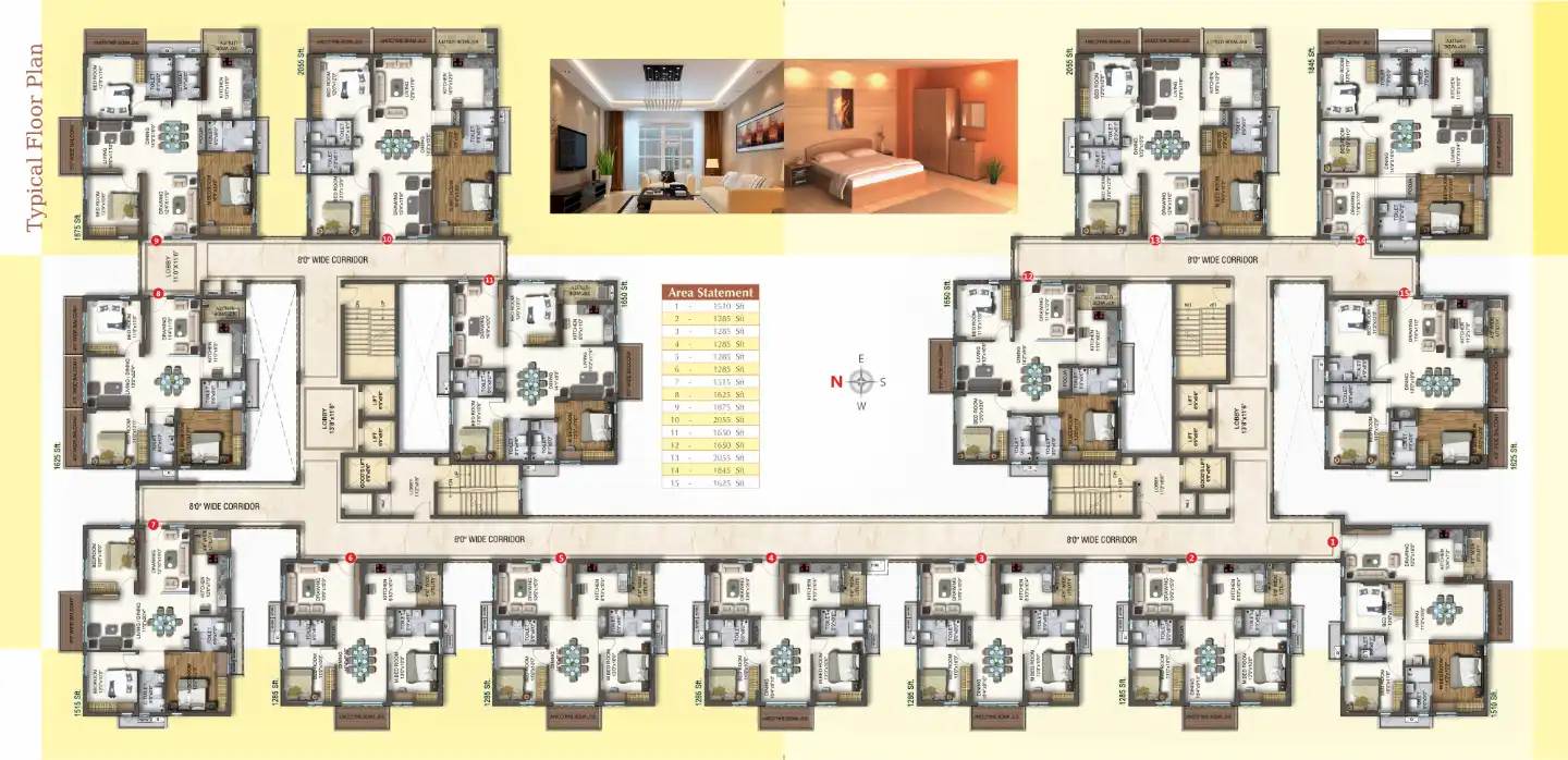 Sapphire Ridge Floor Plans & Layout