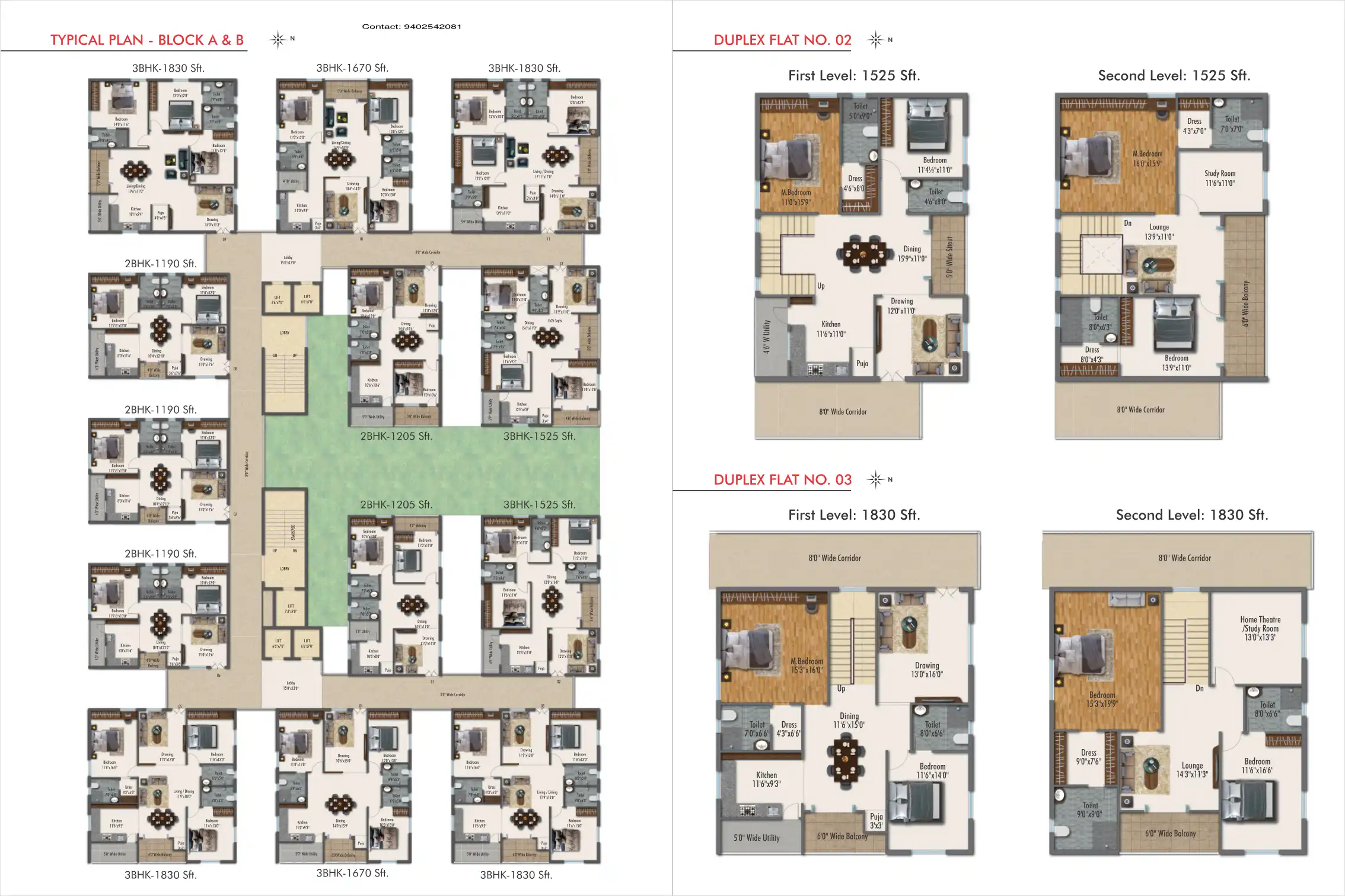 Aurum Floor Plans & Layout
