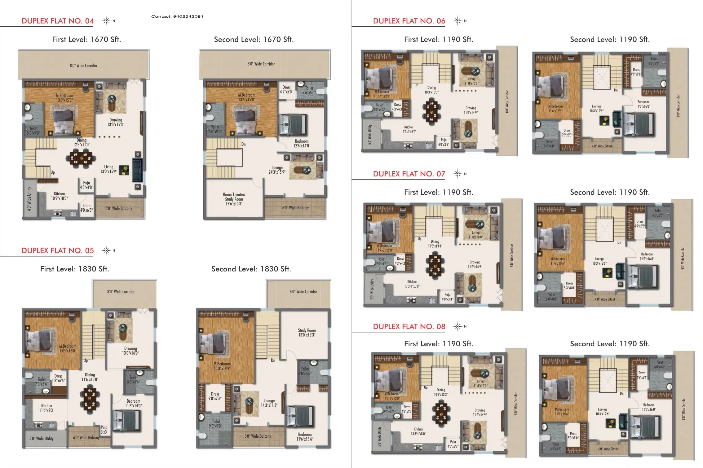 Aurum Floor Plans & Layout