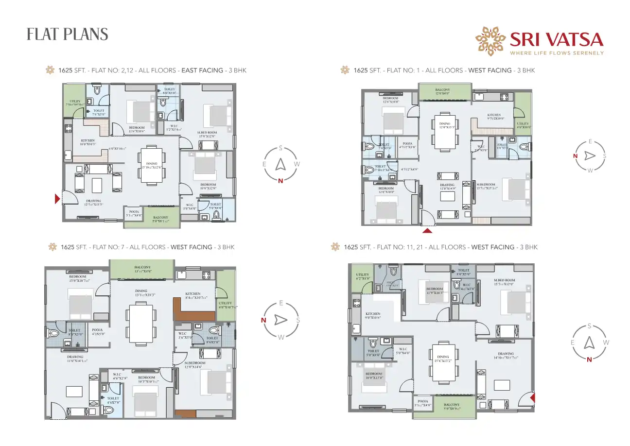 Akruthi Srivatsa Floor Plans & Layout