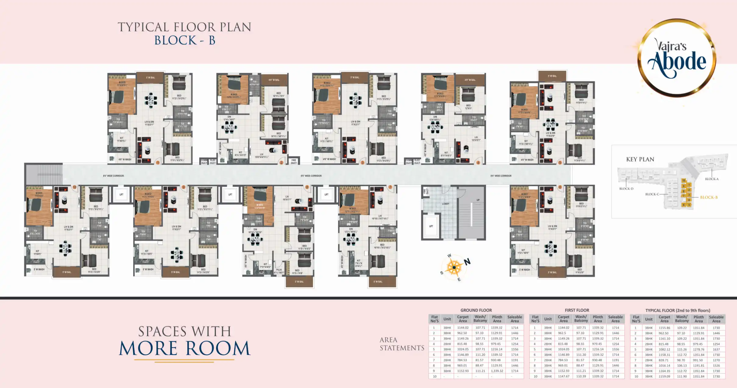 Vajra Heights Floor Plans & Layout