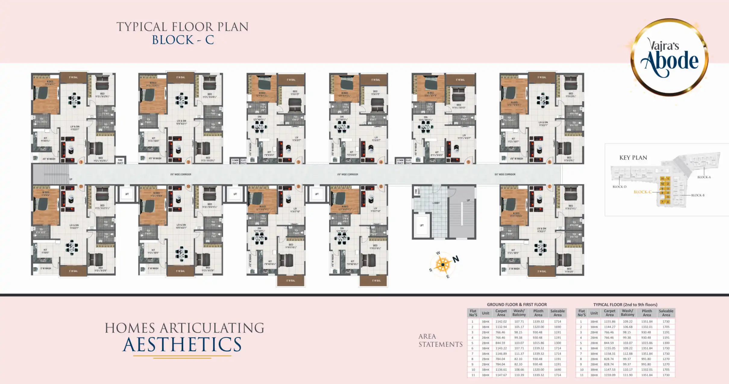 Vajra Heights Floor Plans & Layout