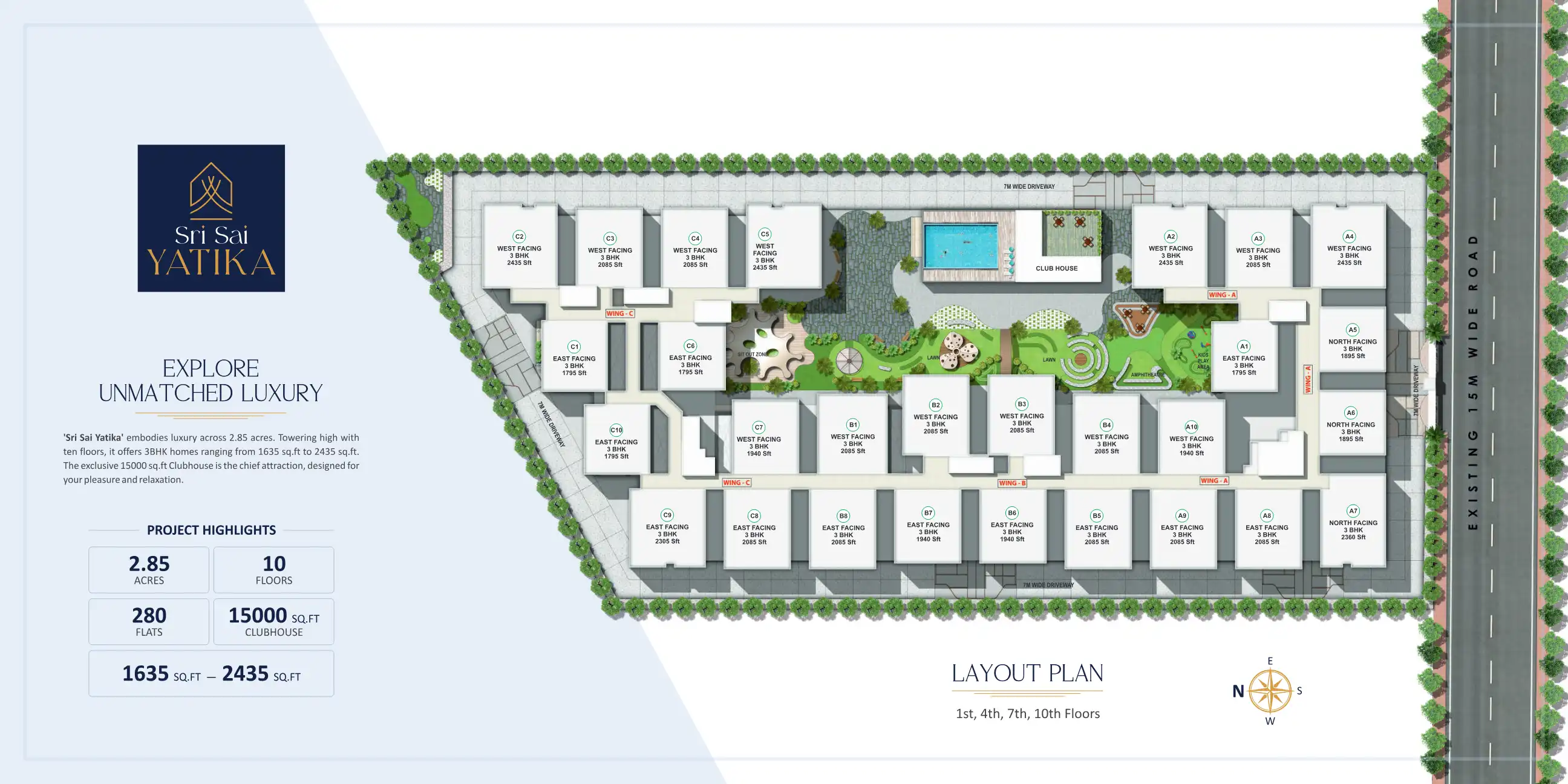 Hariharas Sri Sai Yatika Floor Plans & Layout