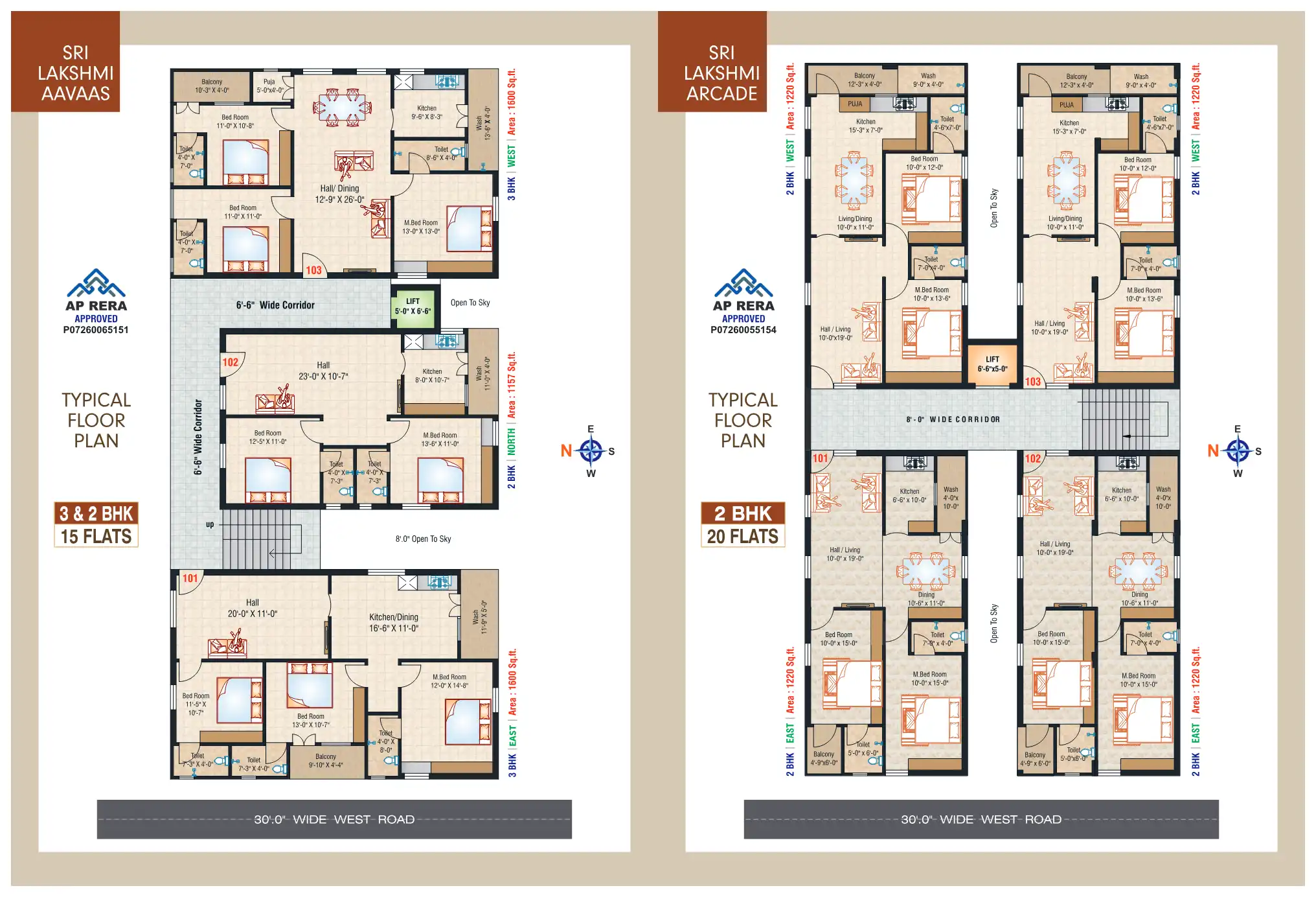 Lakshmi Arcade Floor Plans & Layout
