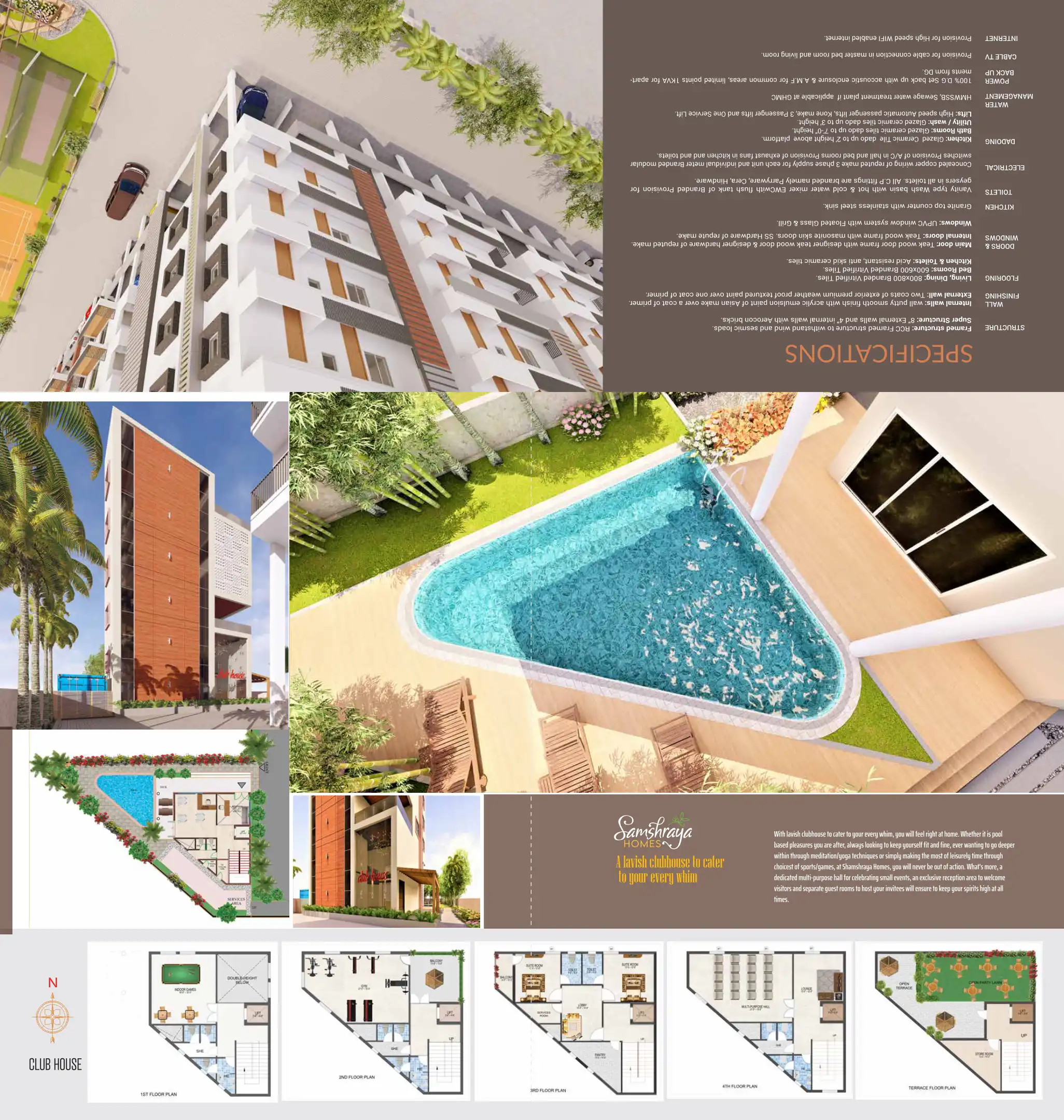 Kakatiya Enclave Floor Plans & Layout