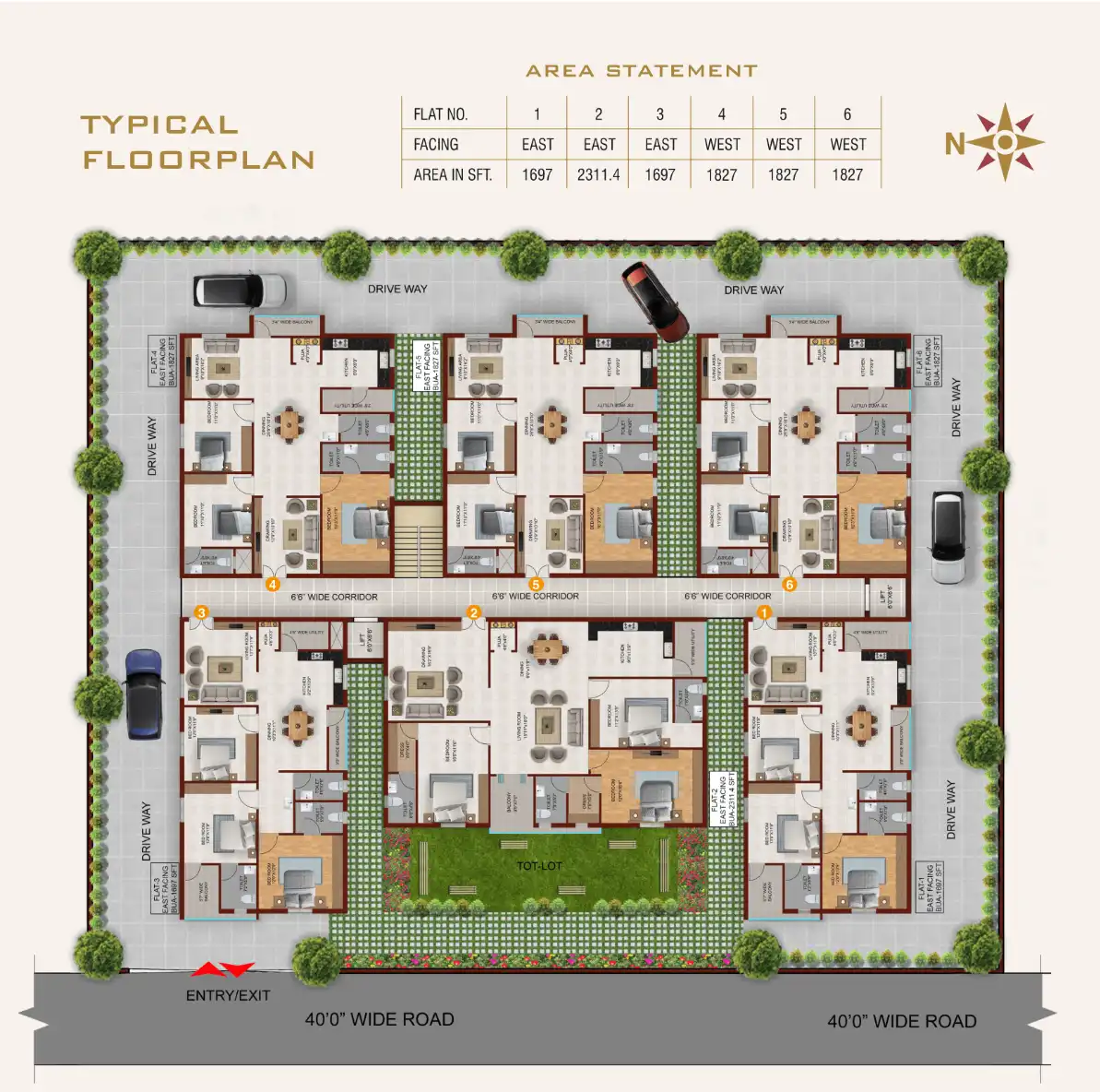 Samaveda S Landmark Floor Plans & Layout