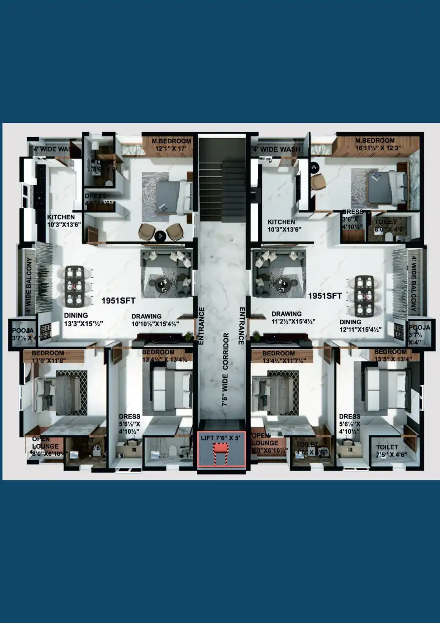 Pratham S Nirvana Floor Plans & Layout