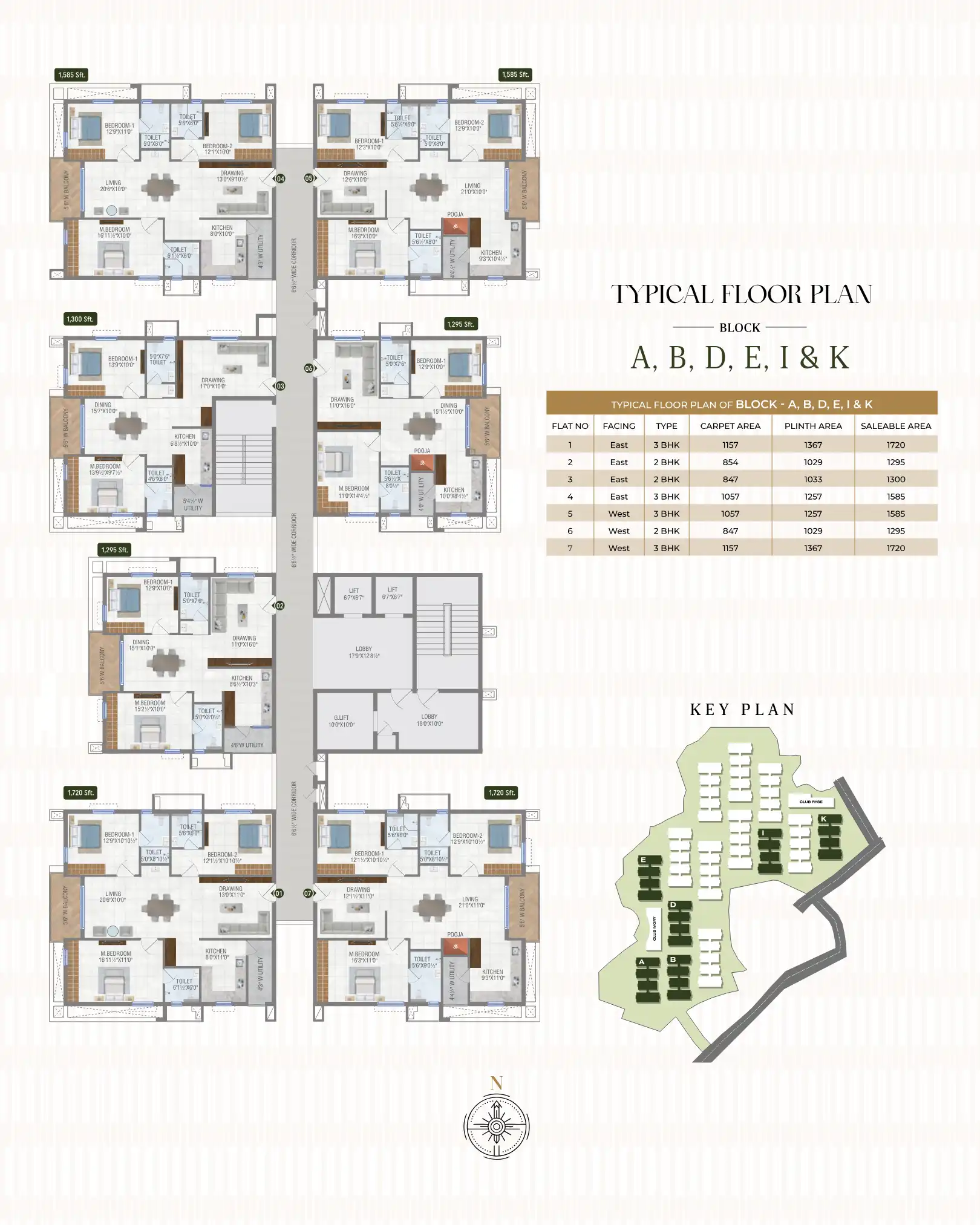 Primark North Wave Floor Plans & Layout