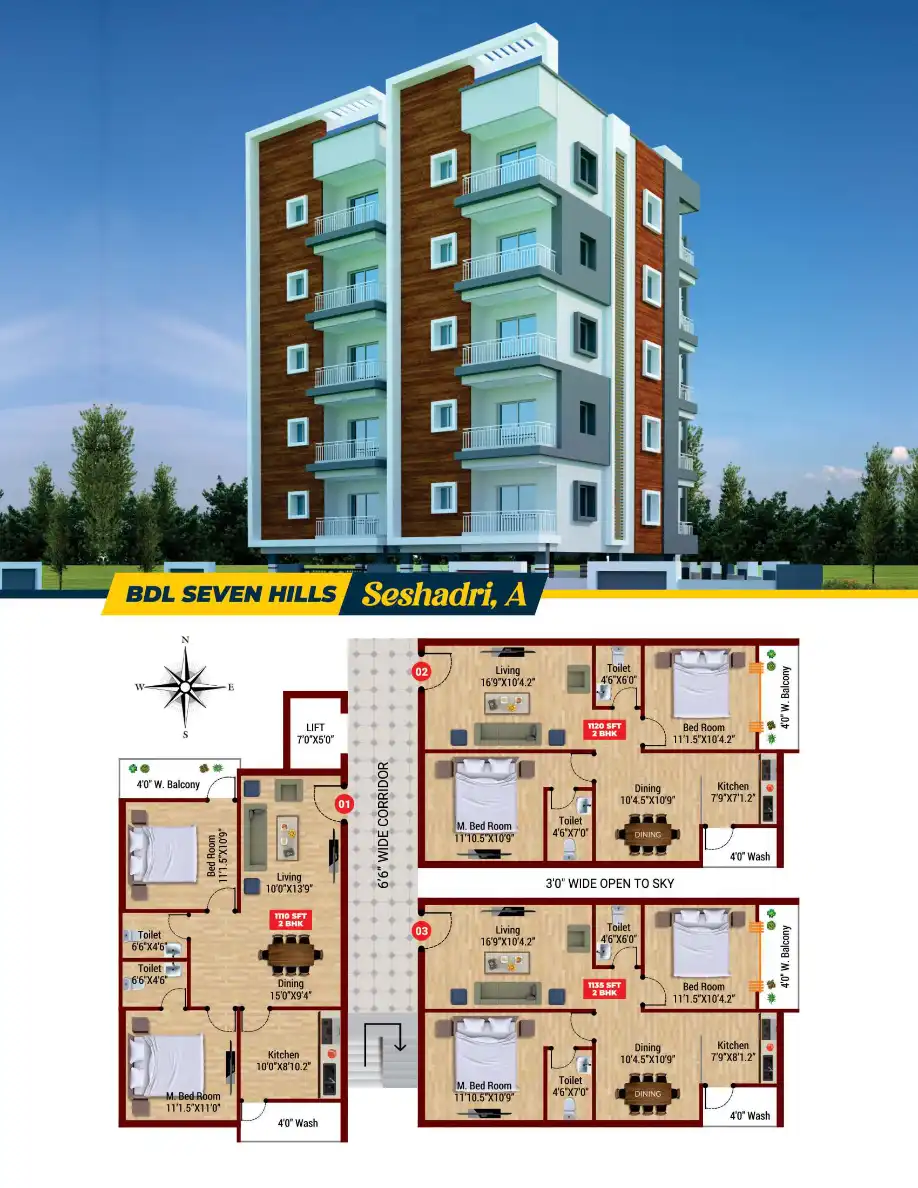 Sevenhills Township Floor Plans & Layout