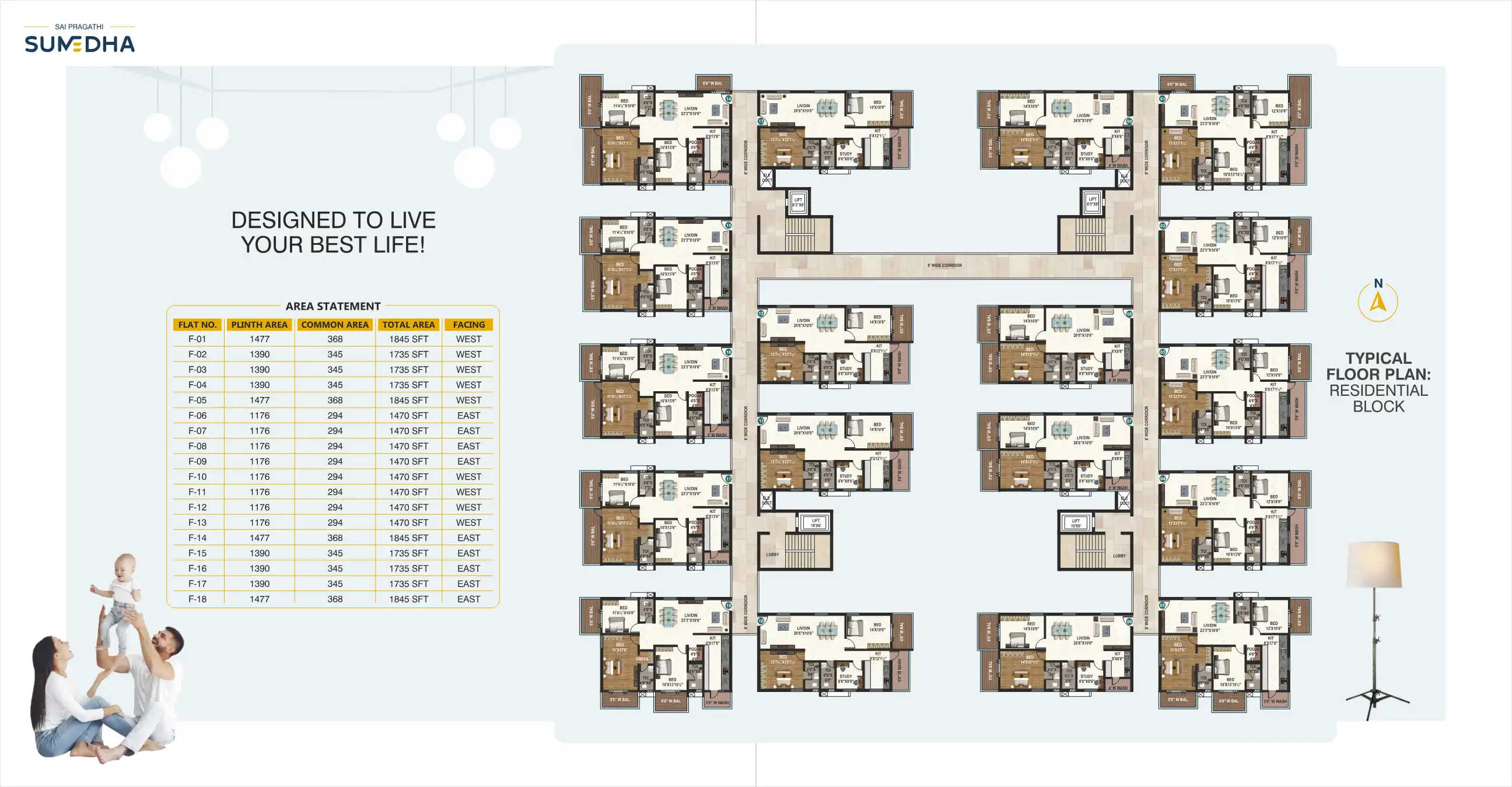 Pragathi Developers Floor Plans & Layout