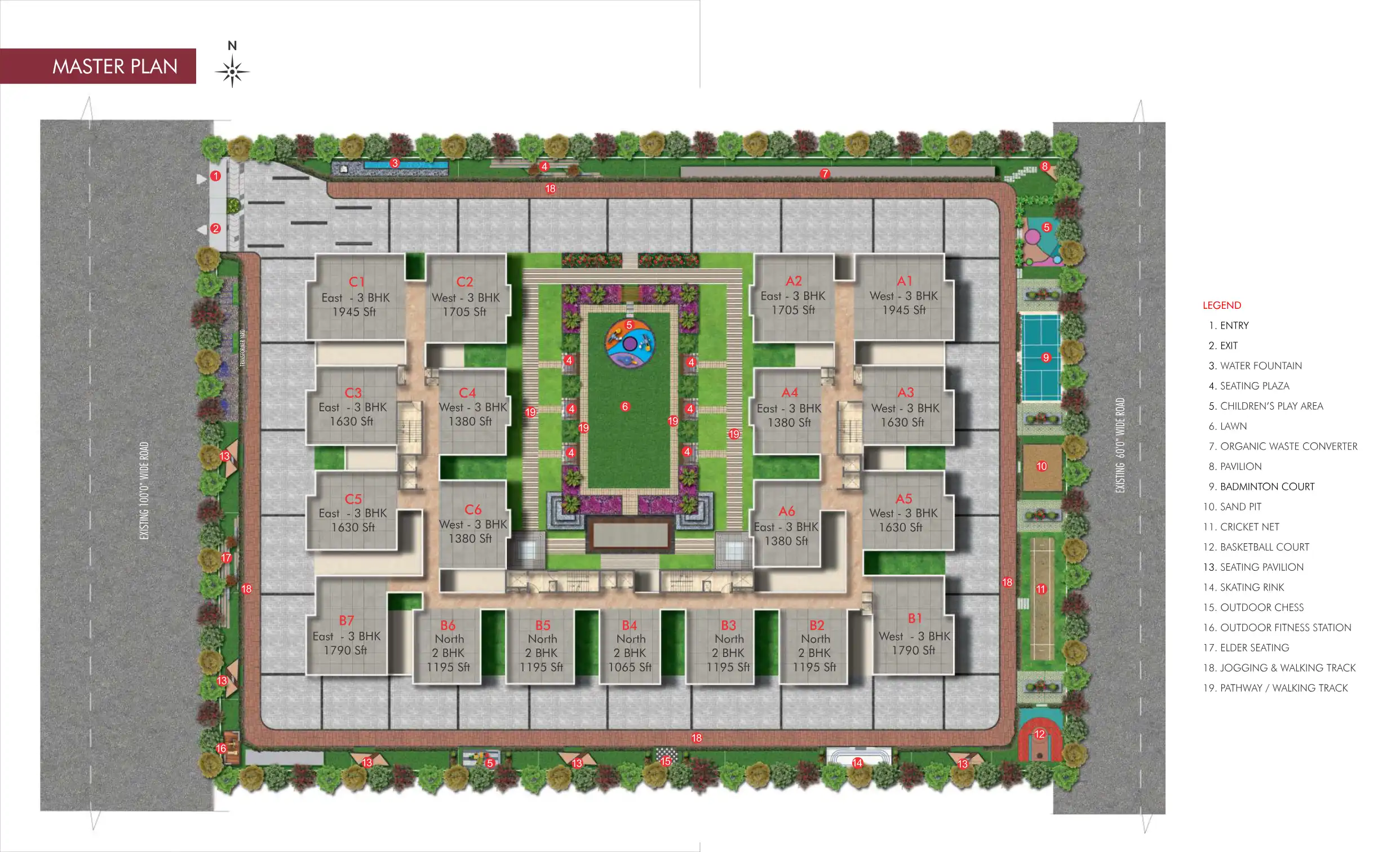 Metropolis II Floor Plans & Layout