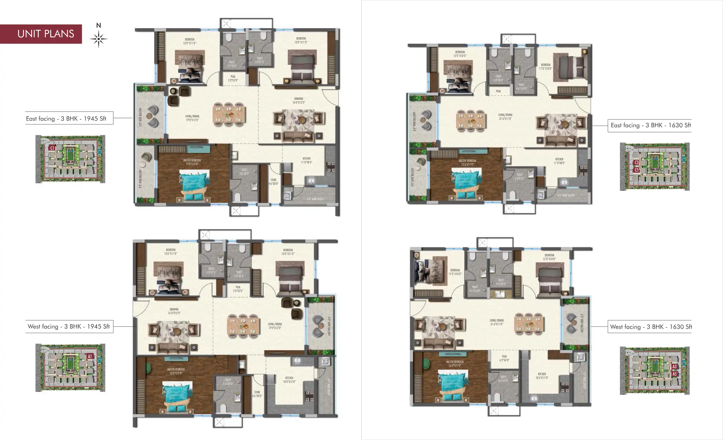 Metropolis II Floor Plans & Layout