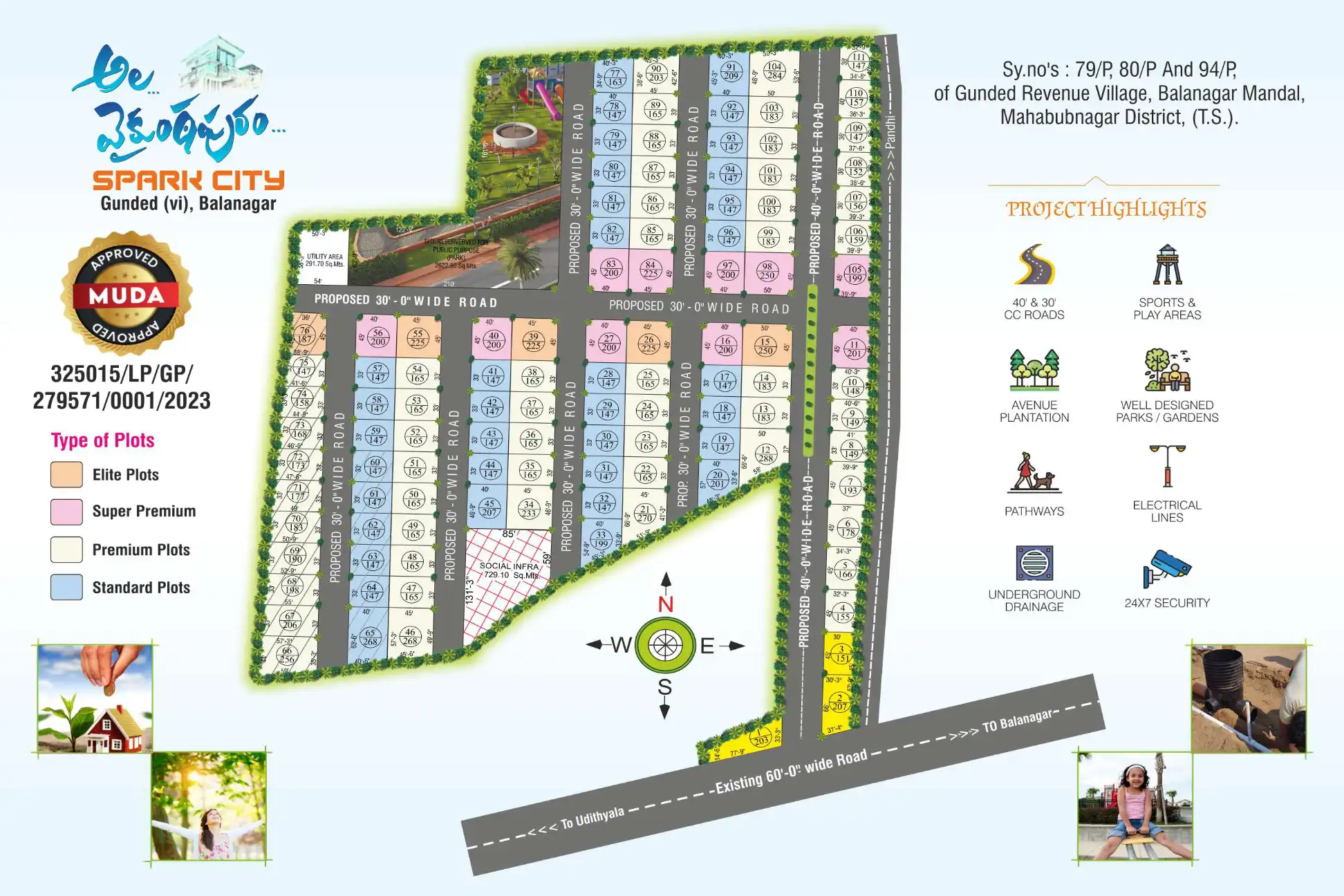 Spark City at Balanagr Floor Plans & Layout