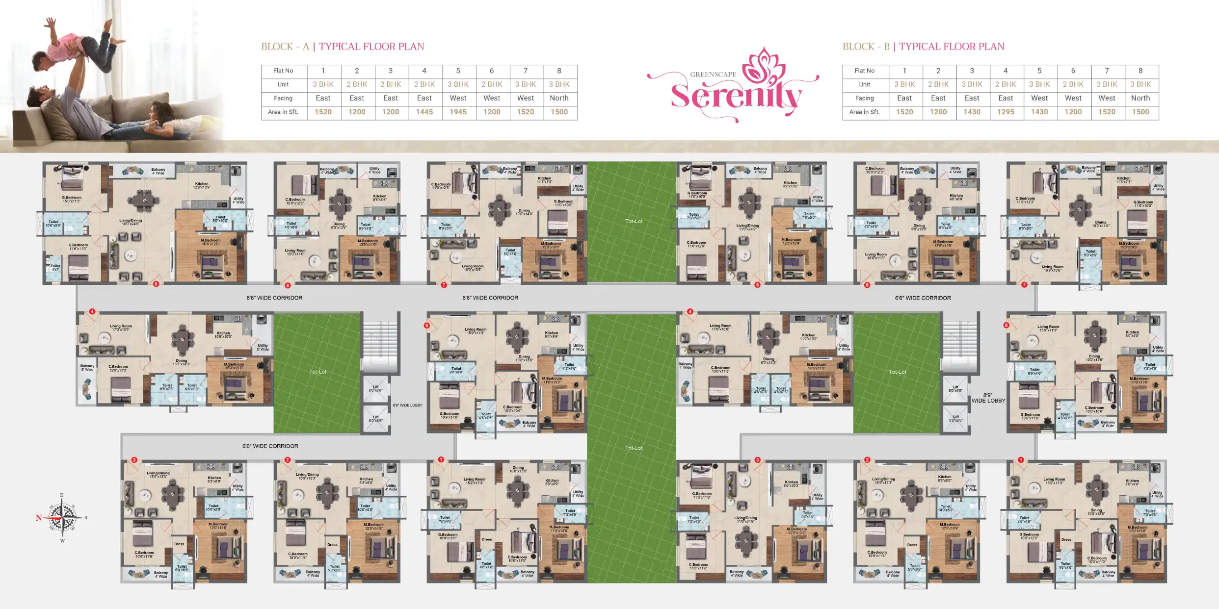 Greenscape Serenity Floor Plans & Layout