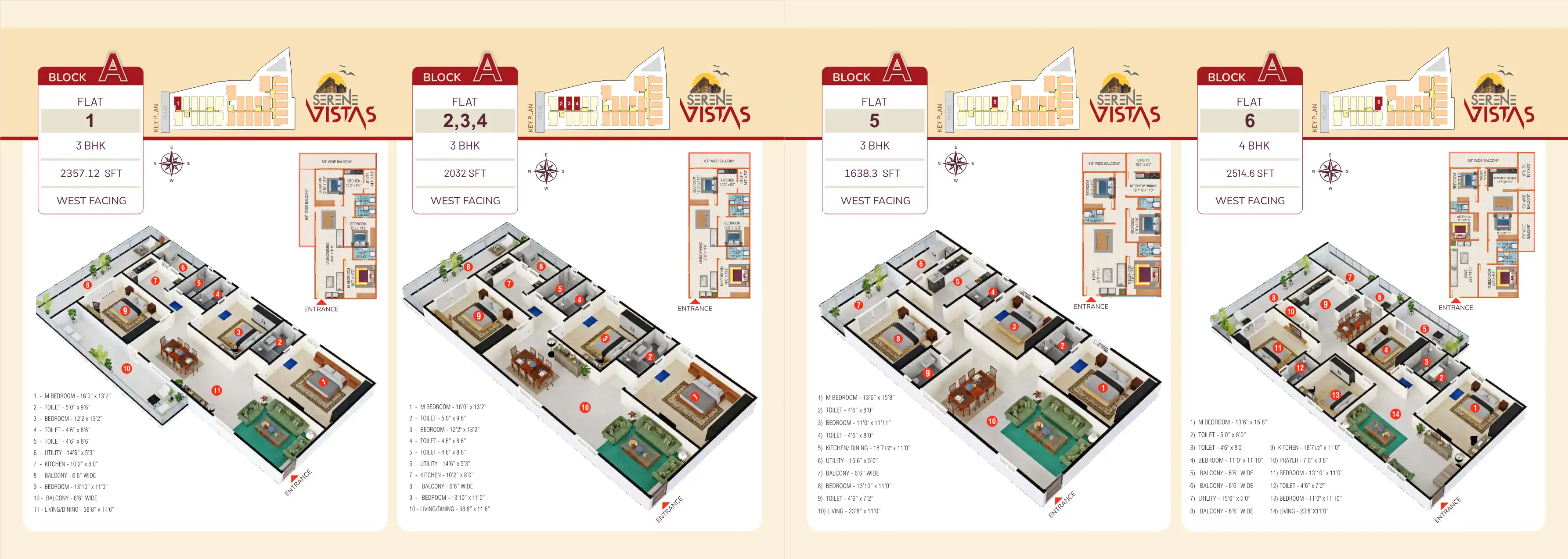 Serene Vistas Floor Plans & Layout