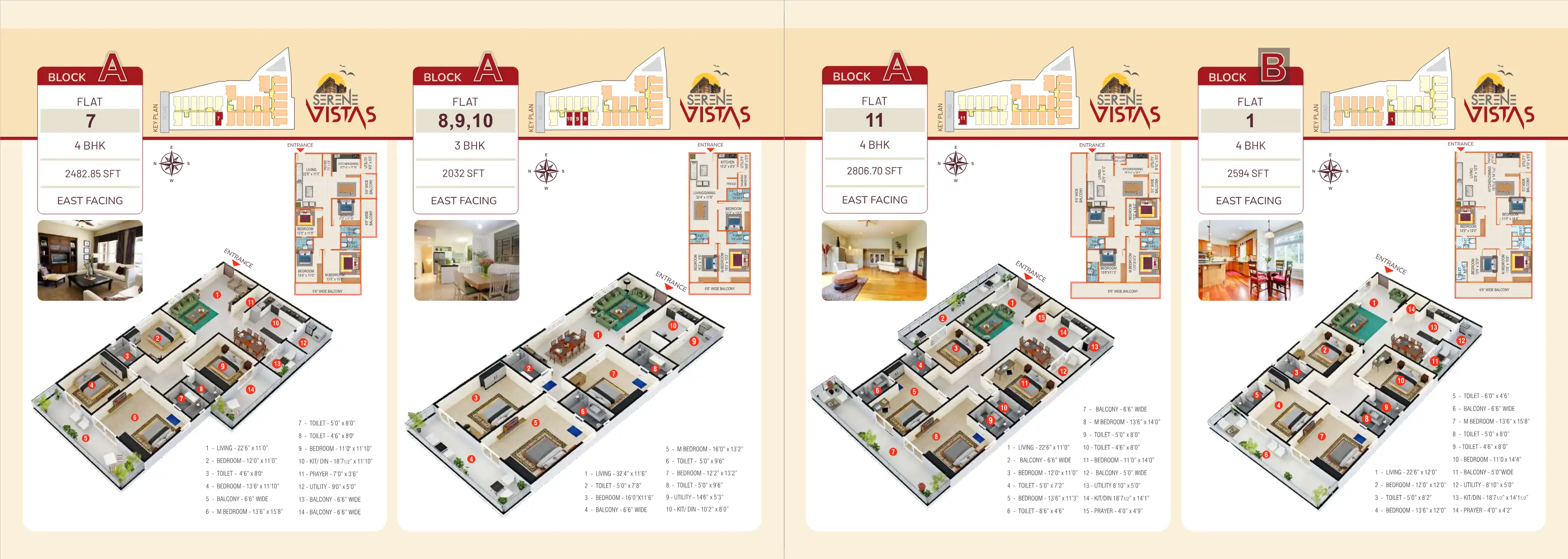 Serene Vistas Floor Plans & Layout