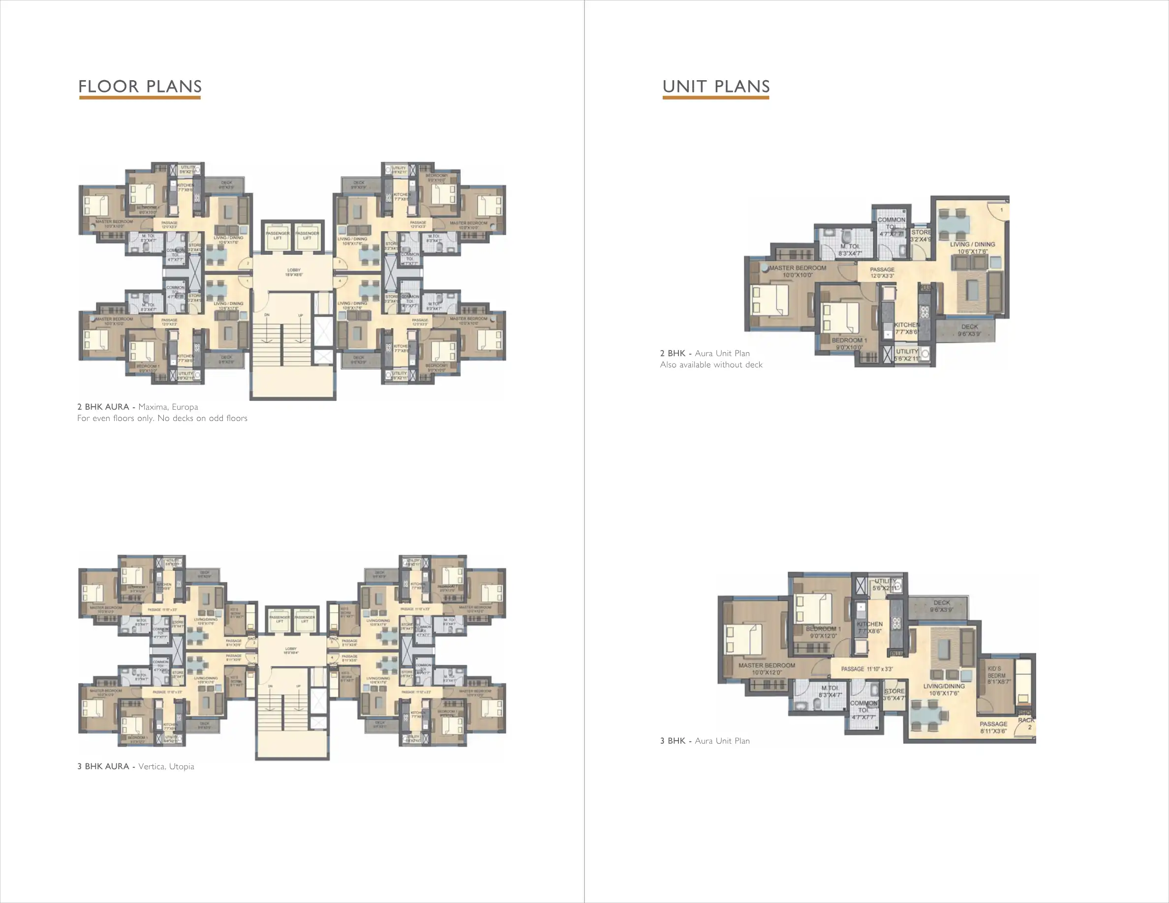 Casa Bella Floor Plans & Layout