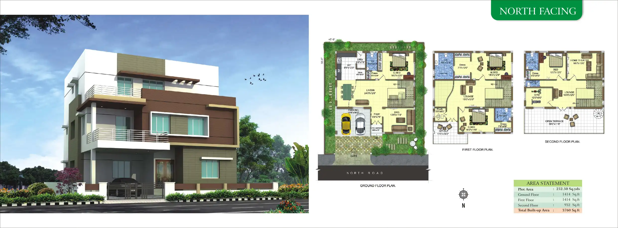 Alankrita Residency Floor Plans & Layout