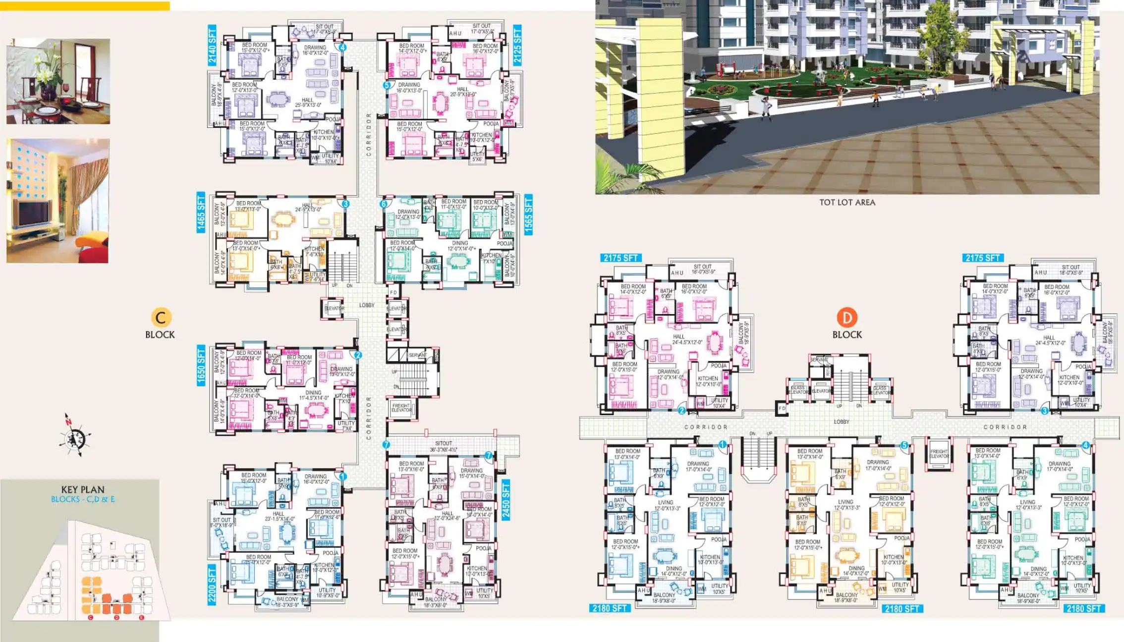 Sai Sri Dream Homes Floor Plans & Layout