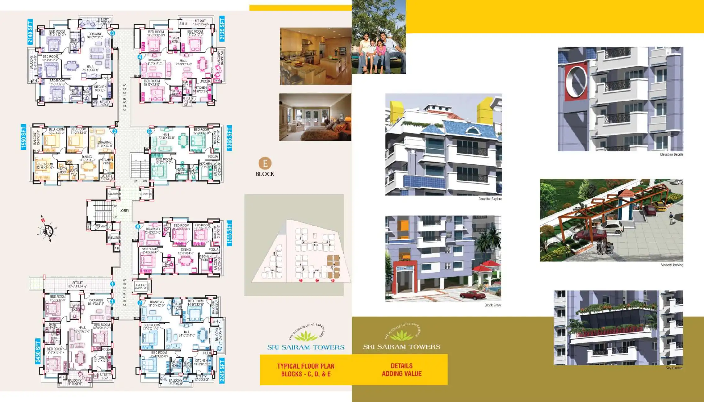 Sai Sri Dream Homes Floor Plans & Layout