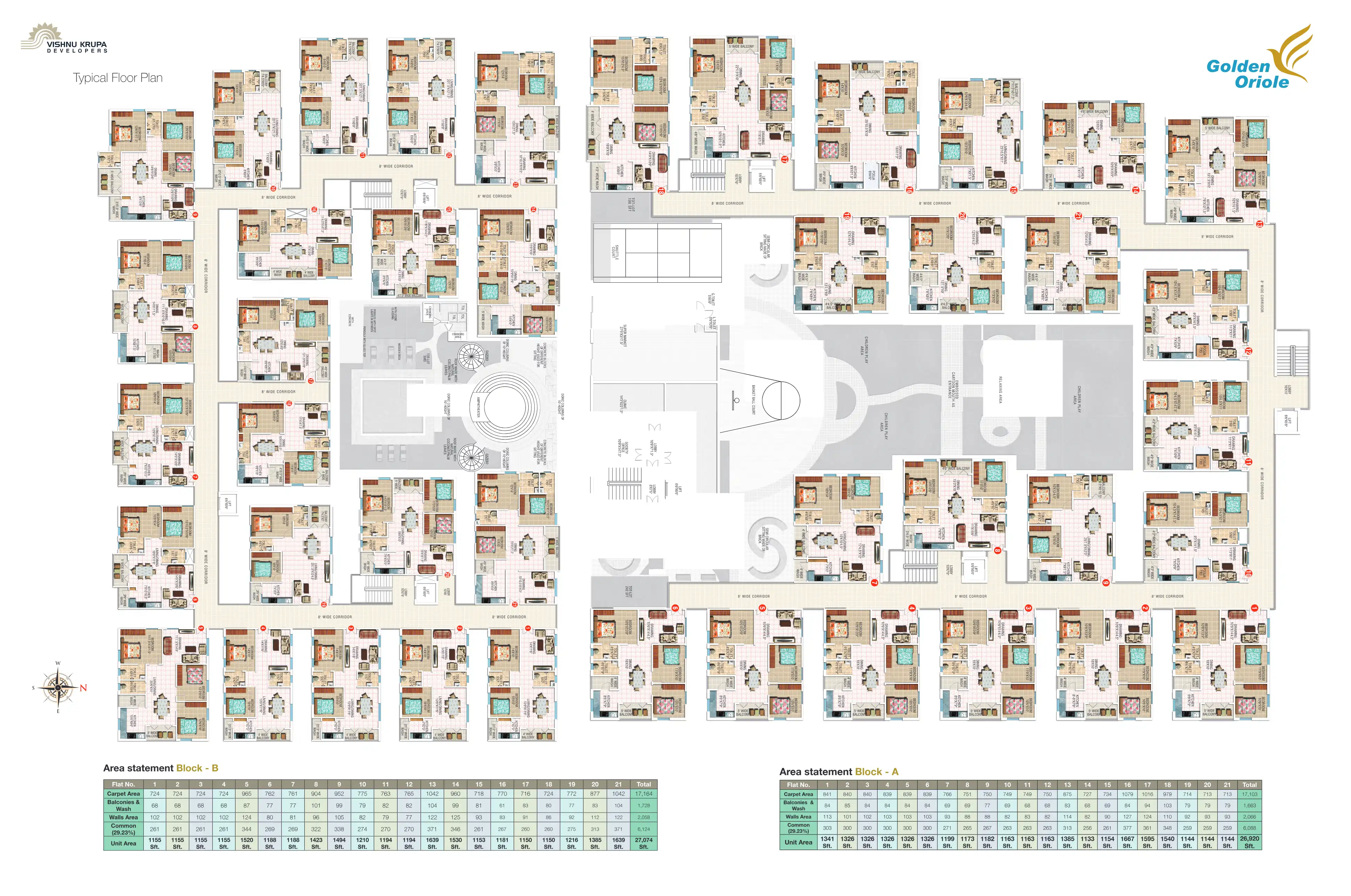 Golden Stone Residency Floor Plans & Layout
