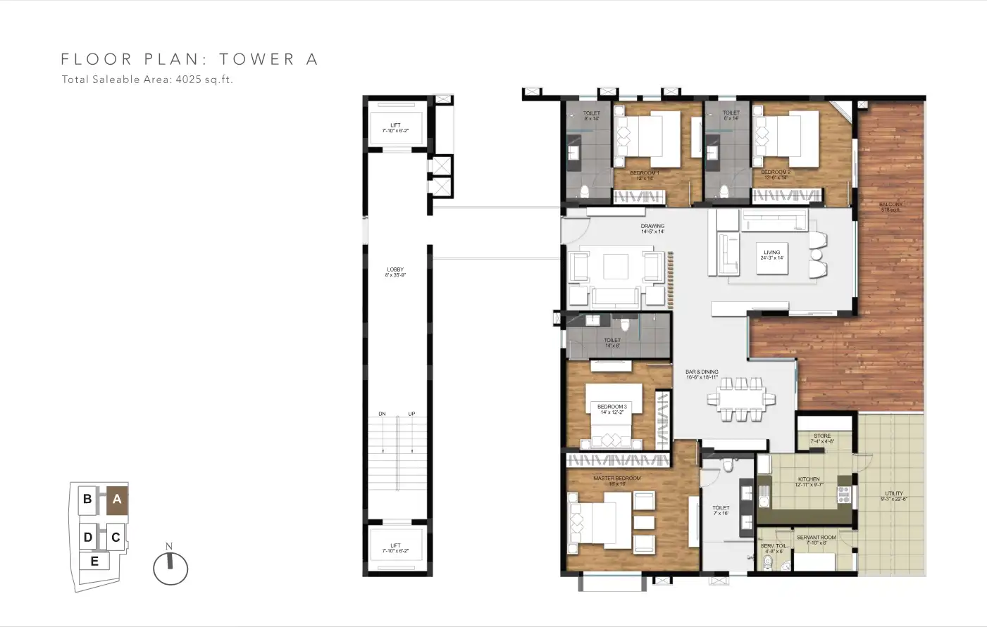 RK, Signatures Floor Plans & Layout