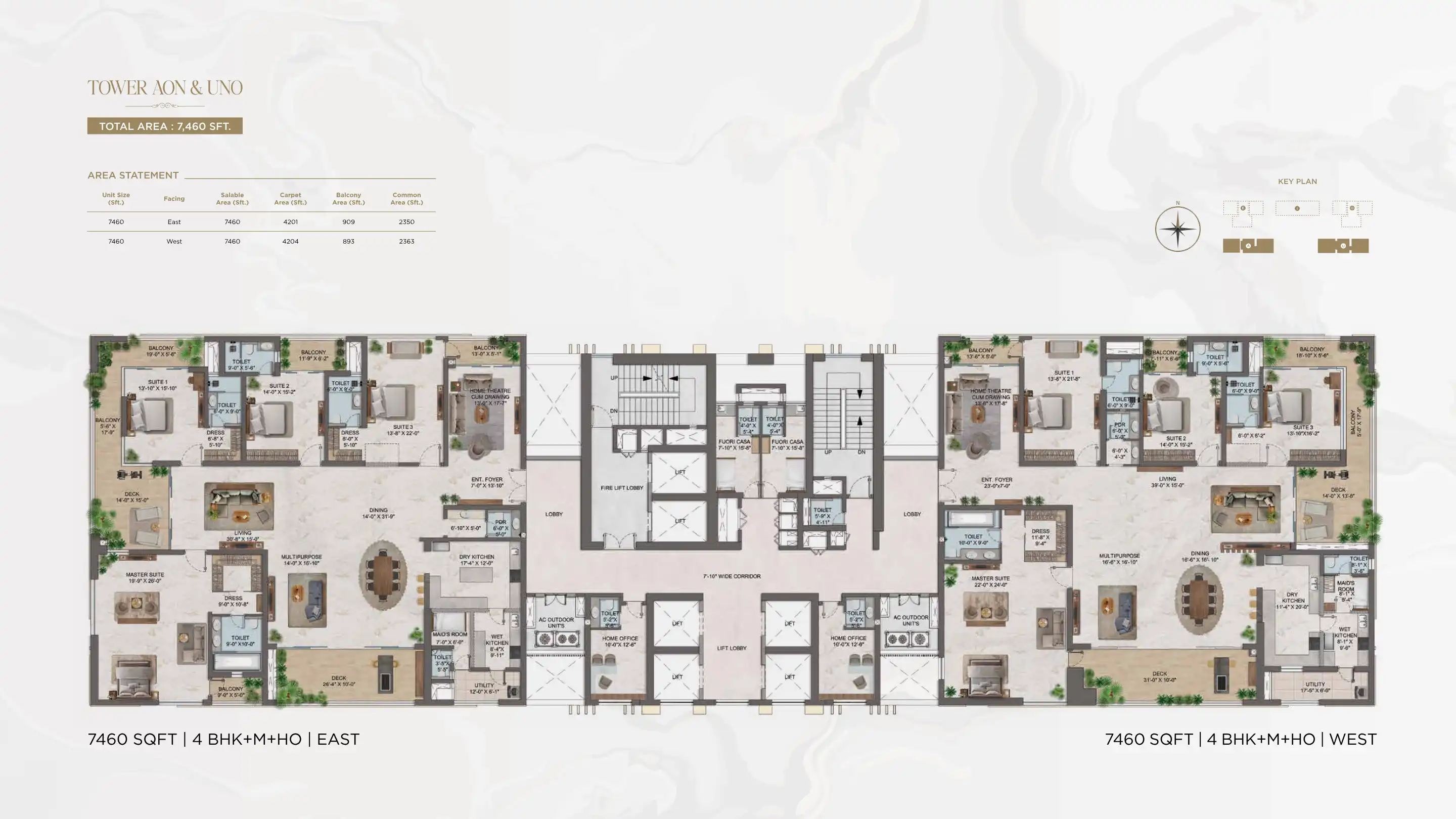One by Msn Floor Plans & Layout