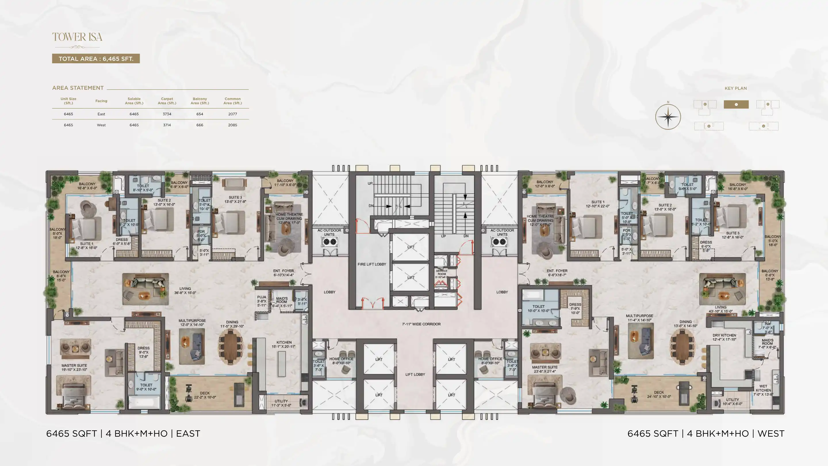 One by Msn Floor Plans & Layout