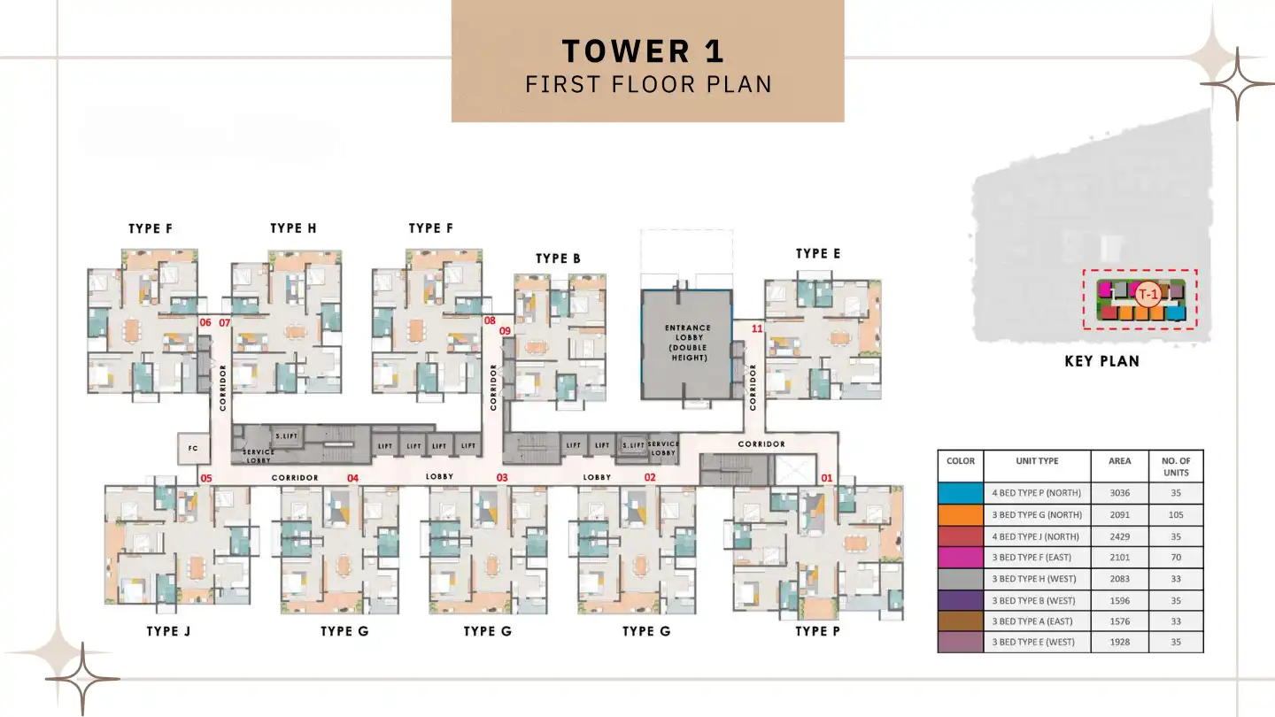 Prestige Spring Heights Floor Plans & Layout