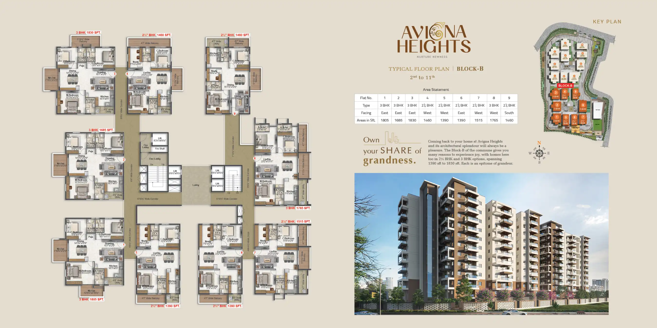 Avigna Homes Floor Plans & Layout