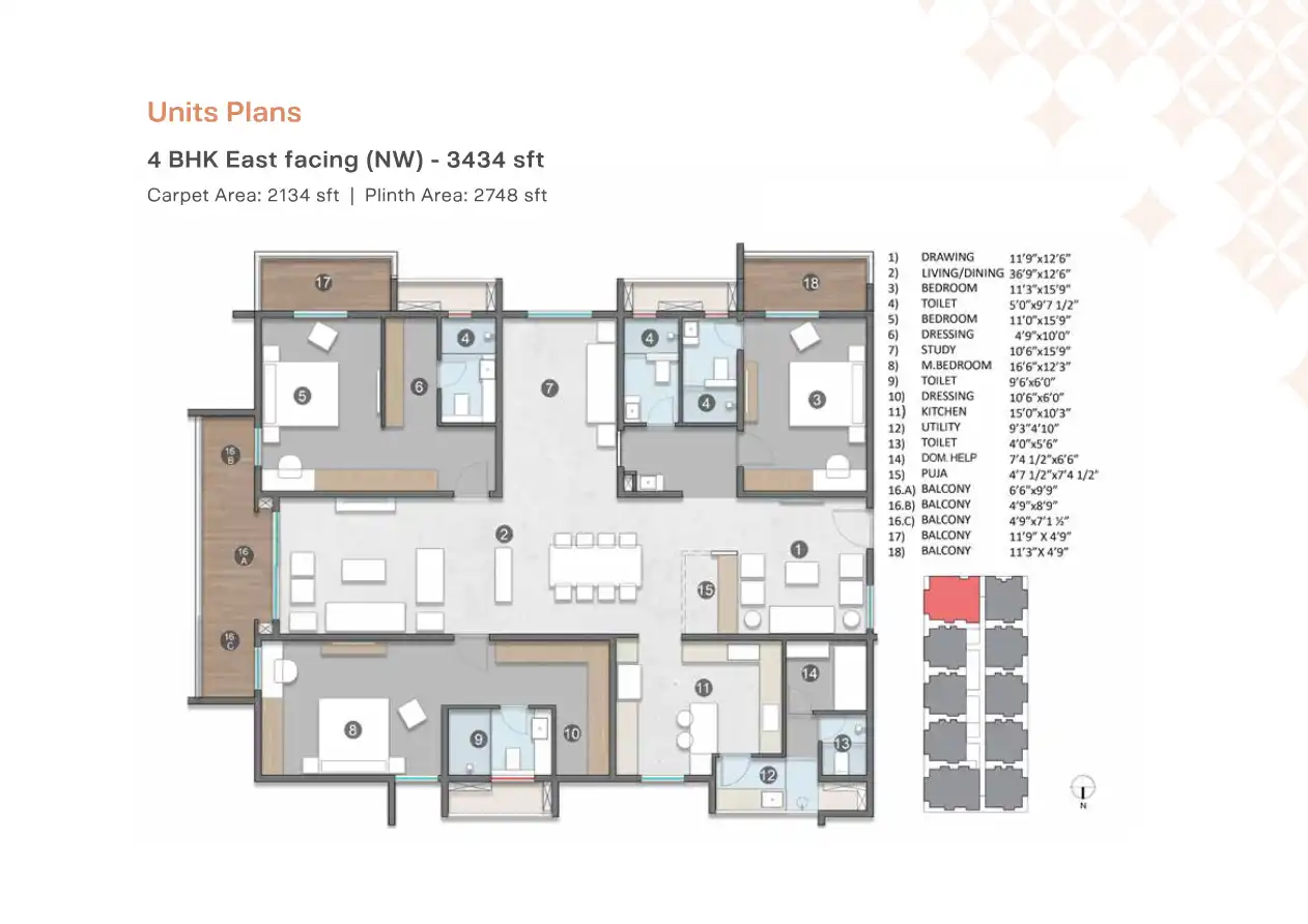 Sia Floor Plans & Layout