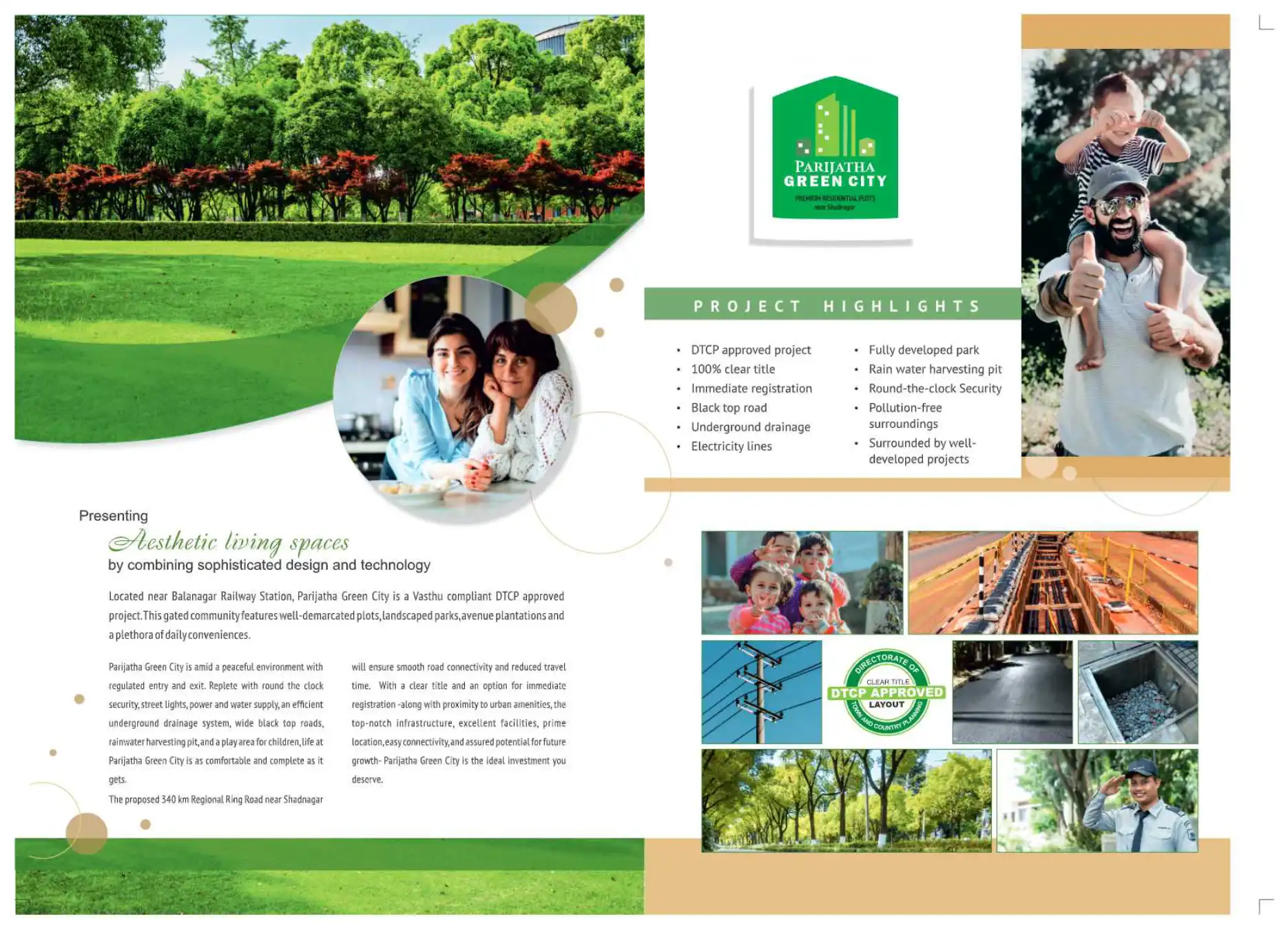 Parijatha Green City Floor Plans & Layout
