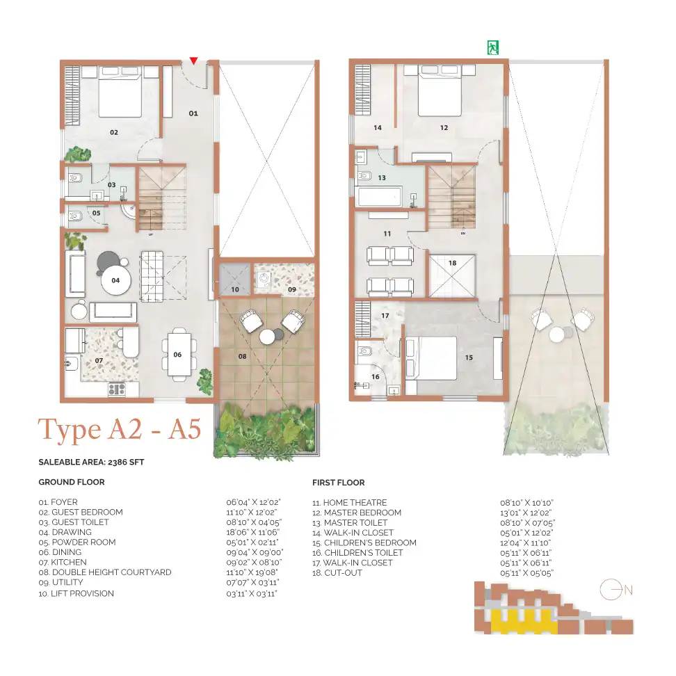 Urvi by Urbansky Floor Plans & Layout