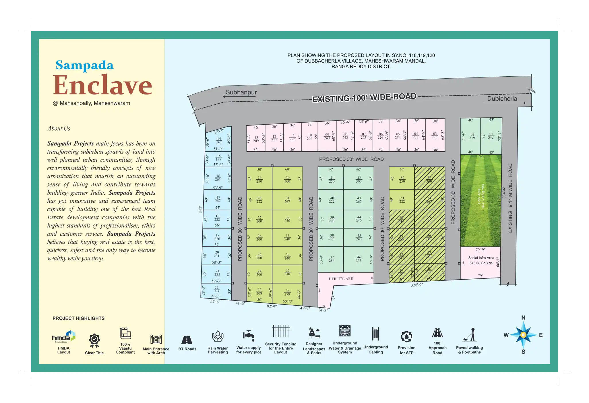 Jaya Durga Colony Floor Plans & Layout